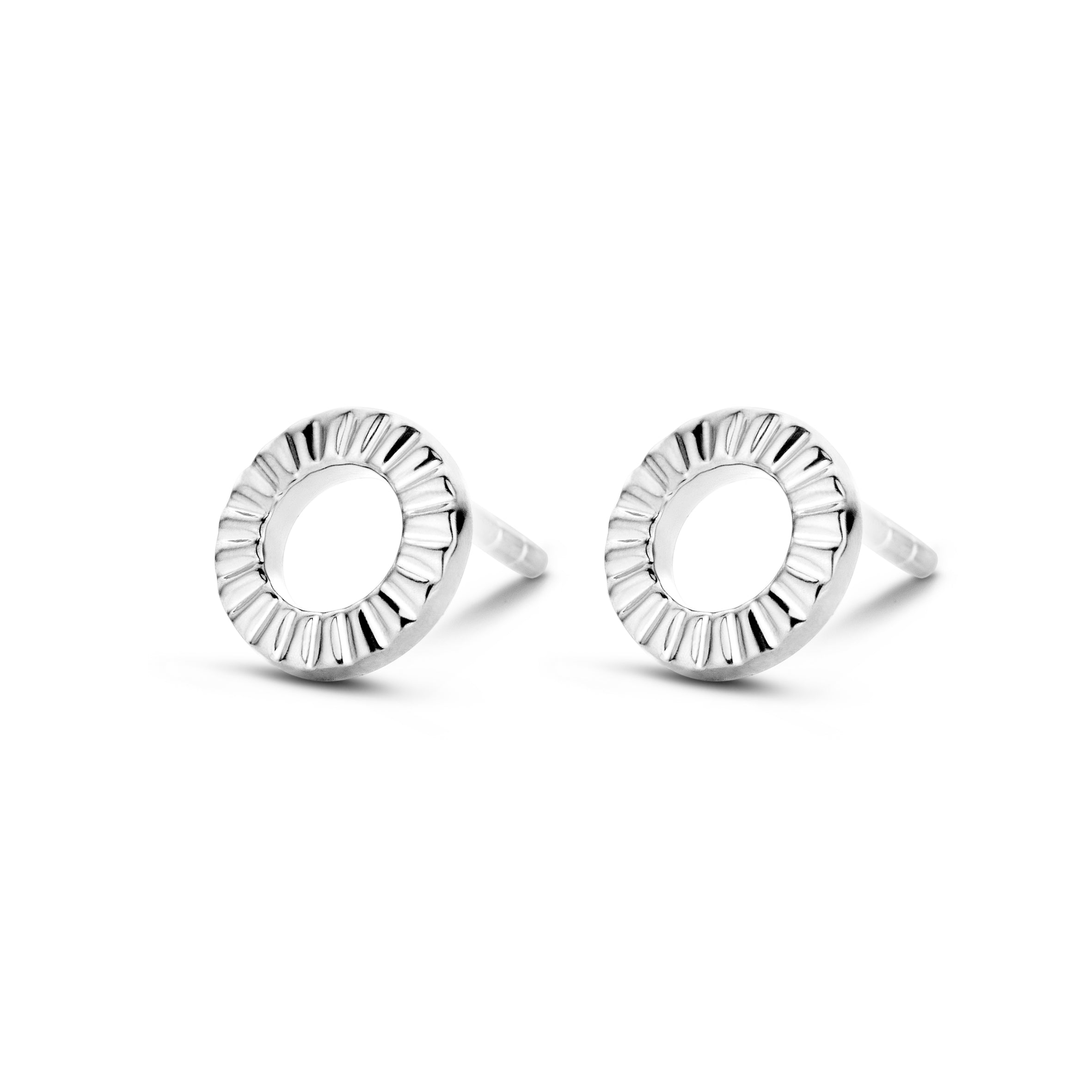 Peak øreringe - sterlingsølv-1