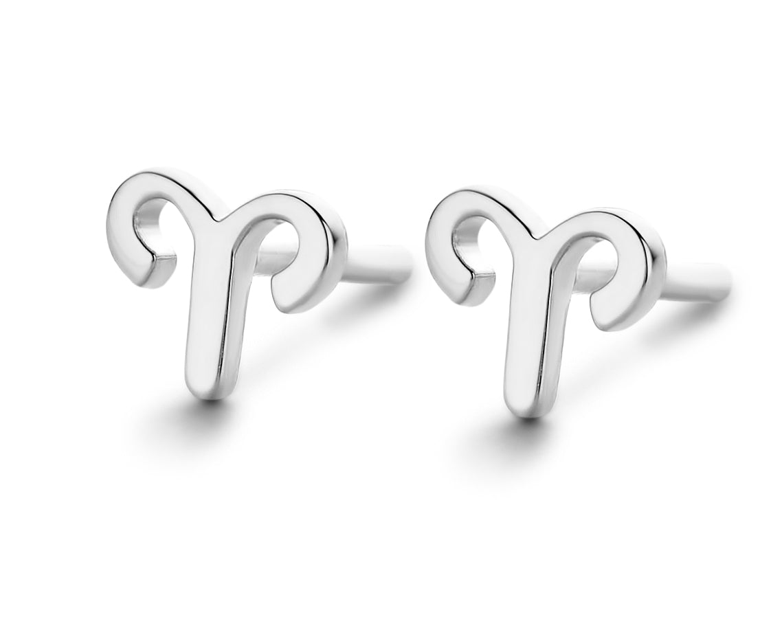 Aries - Vædderen stjernetegn øreringe - sterlingsølv-1