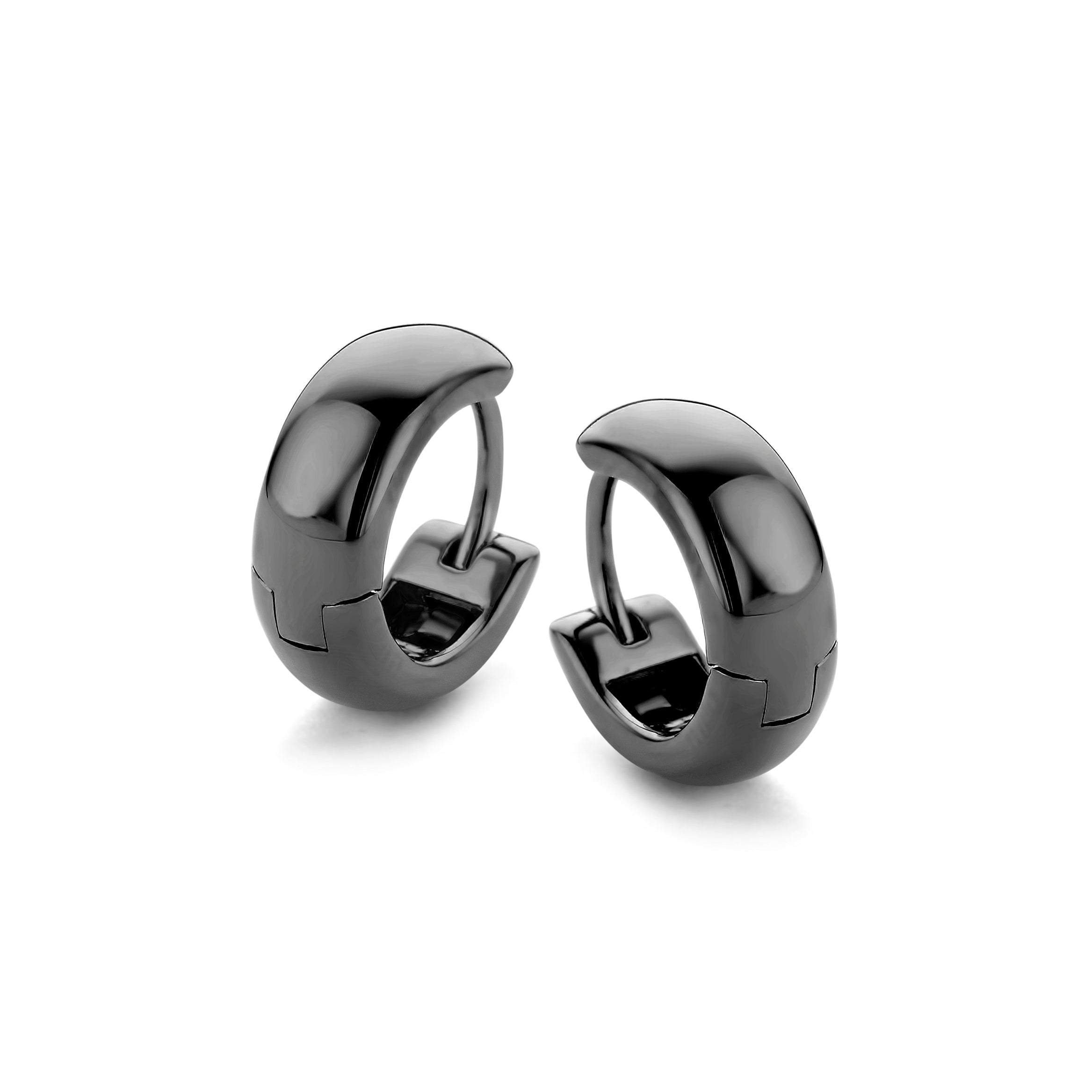 Vivendi øreringe - sterlingsølv ruthineret-1