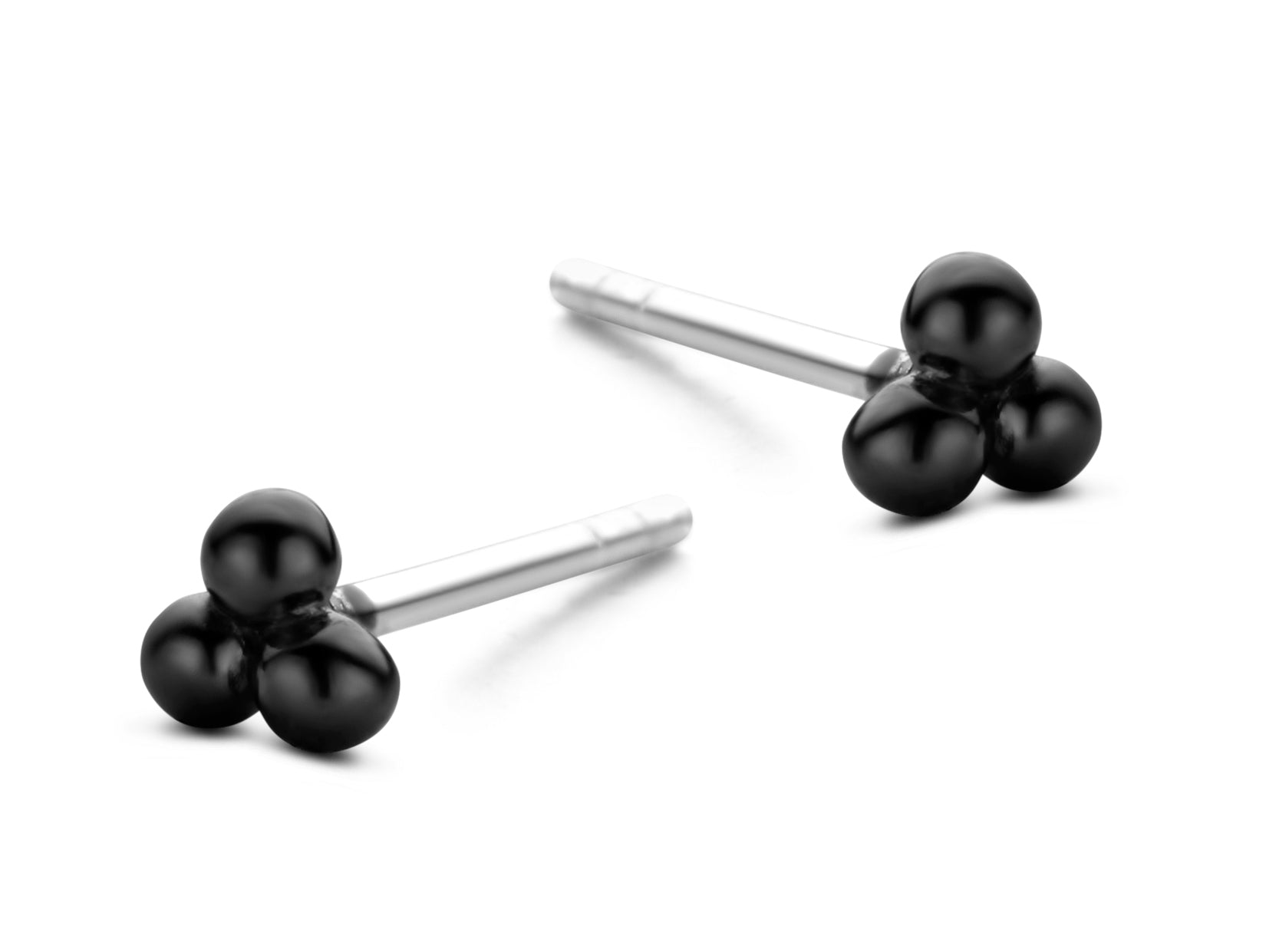 Shishi øreringe - sterlingsølv ruthineret-2