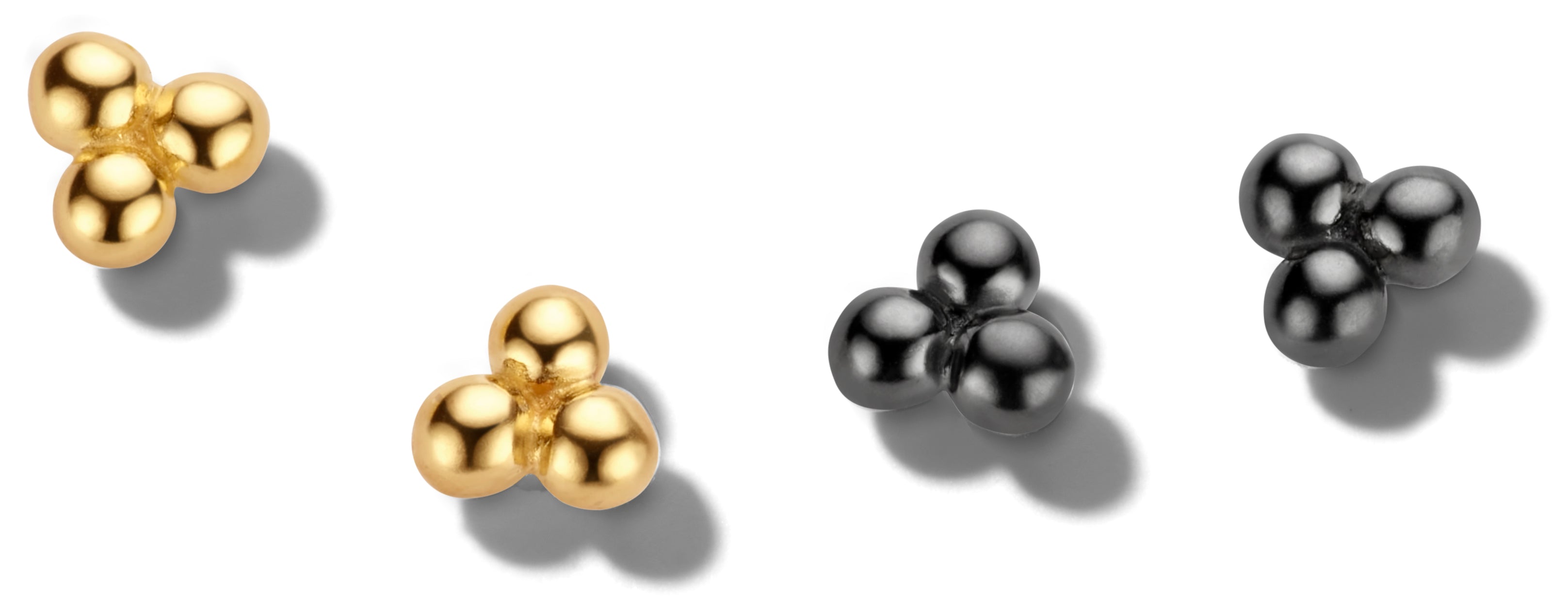 Shishi øreringe - sterlingsølv ruthineret-1