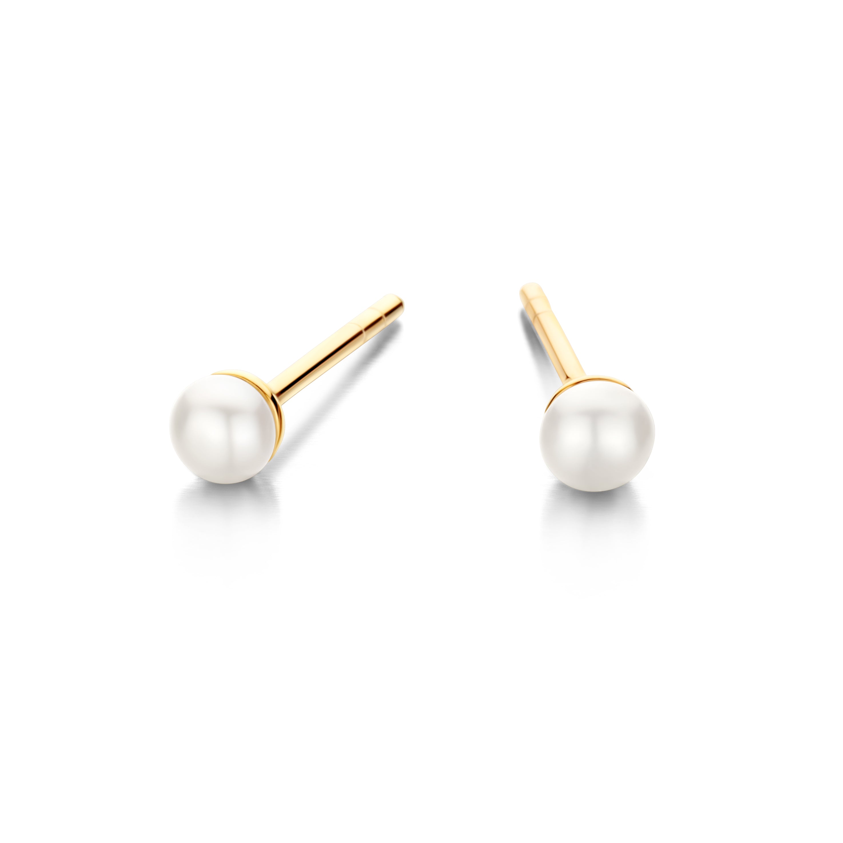 FIGARO STUD PEARL 4MM-1