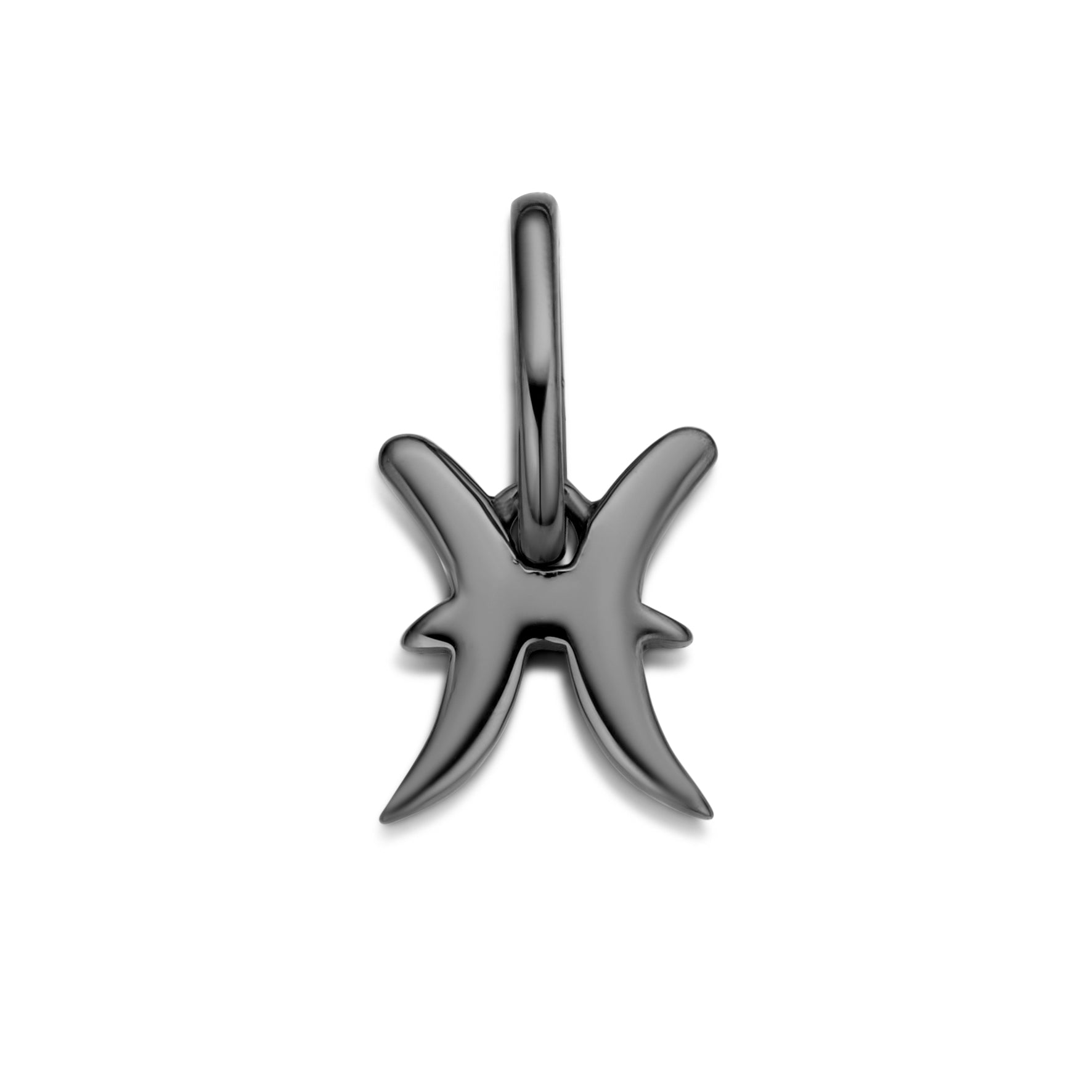 Pisces - Fisken stjernetegn vedhæng - sterlingsølv ruthineret-1