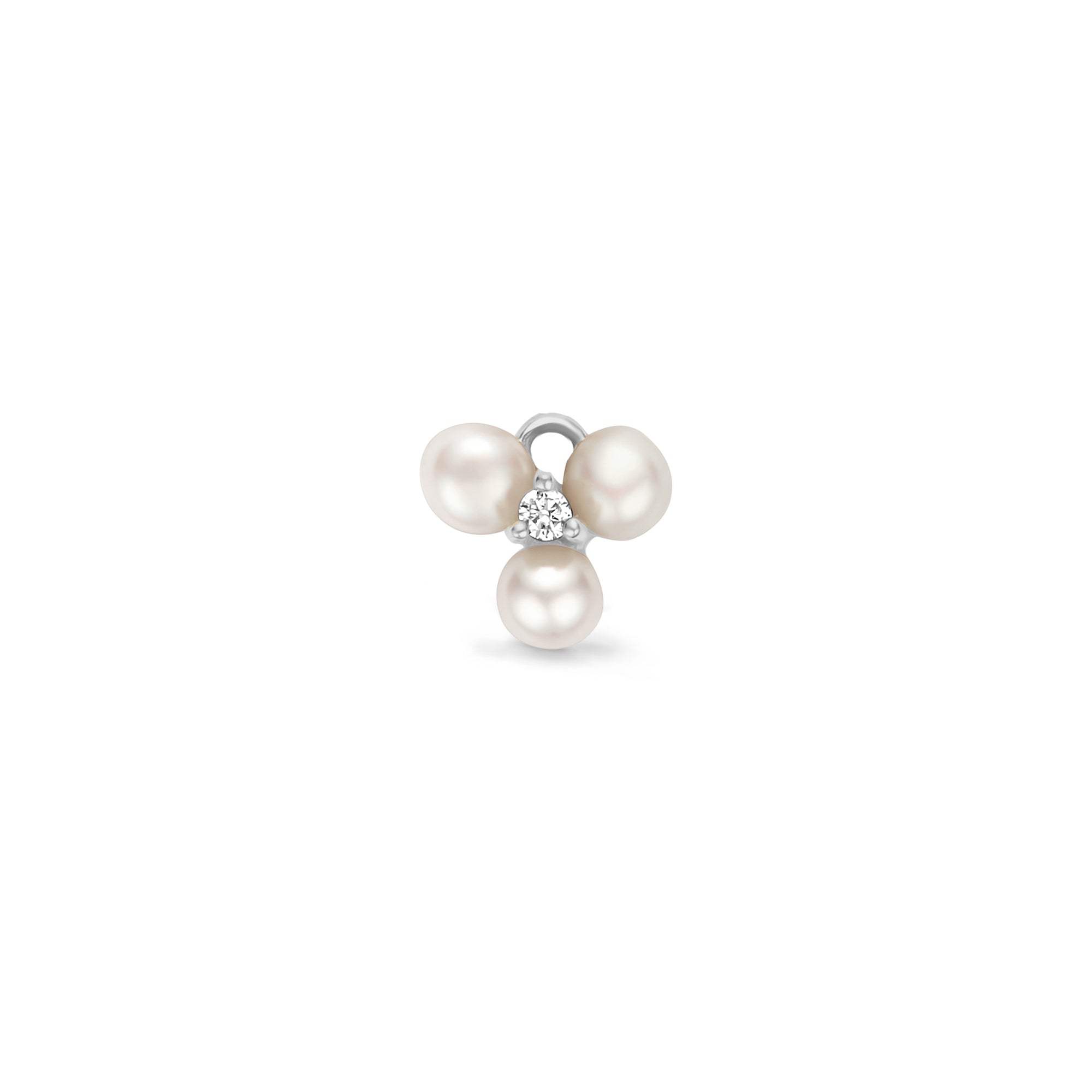 VIOLA DROP PEARL 0,010Ct Wvs 14K