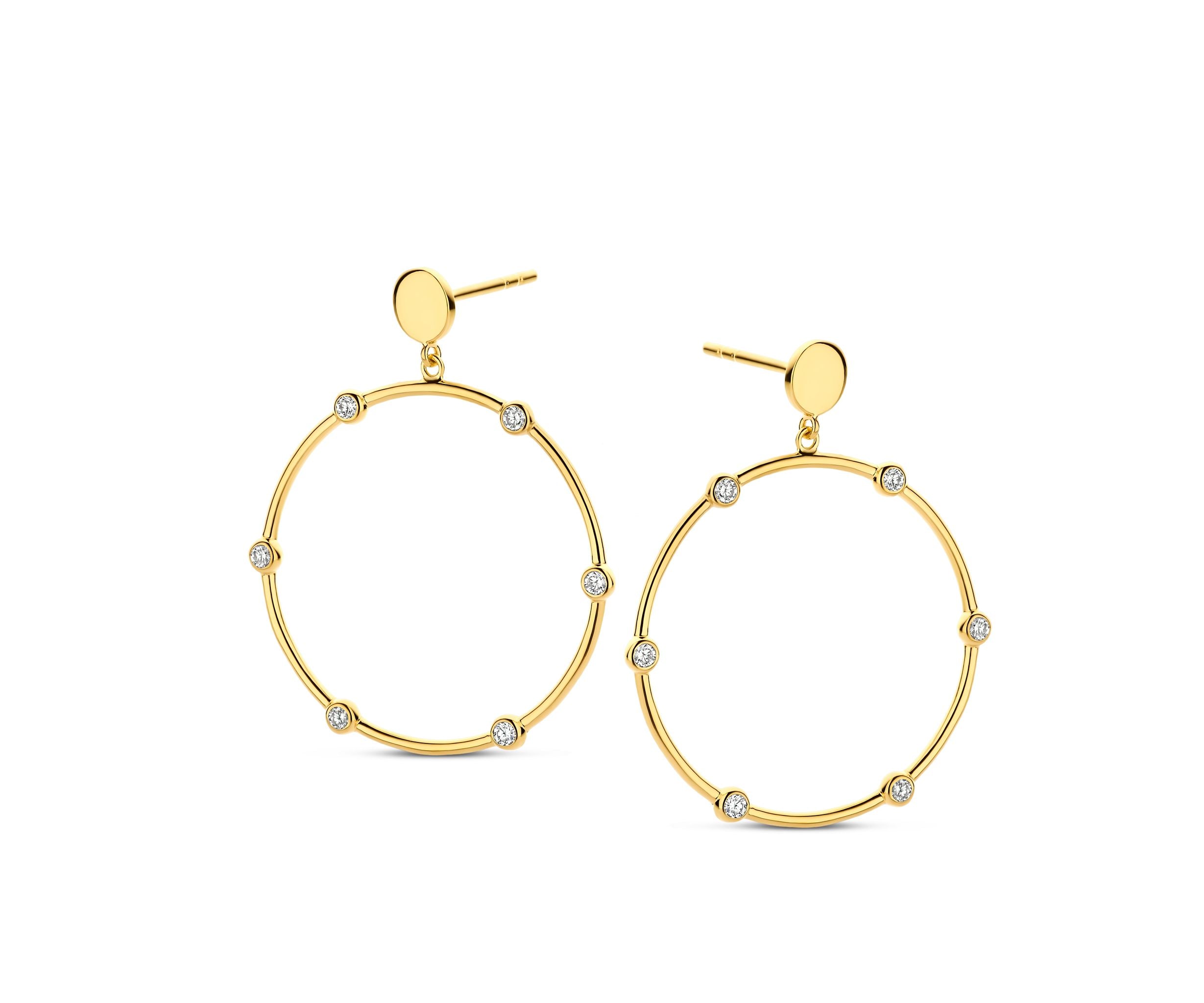 LIVING HANGER 0,24Ct Wvs 14K-2