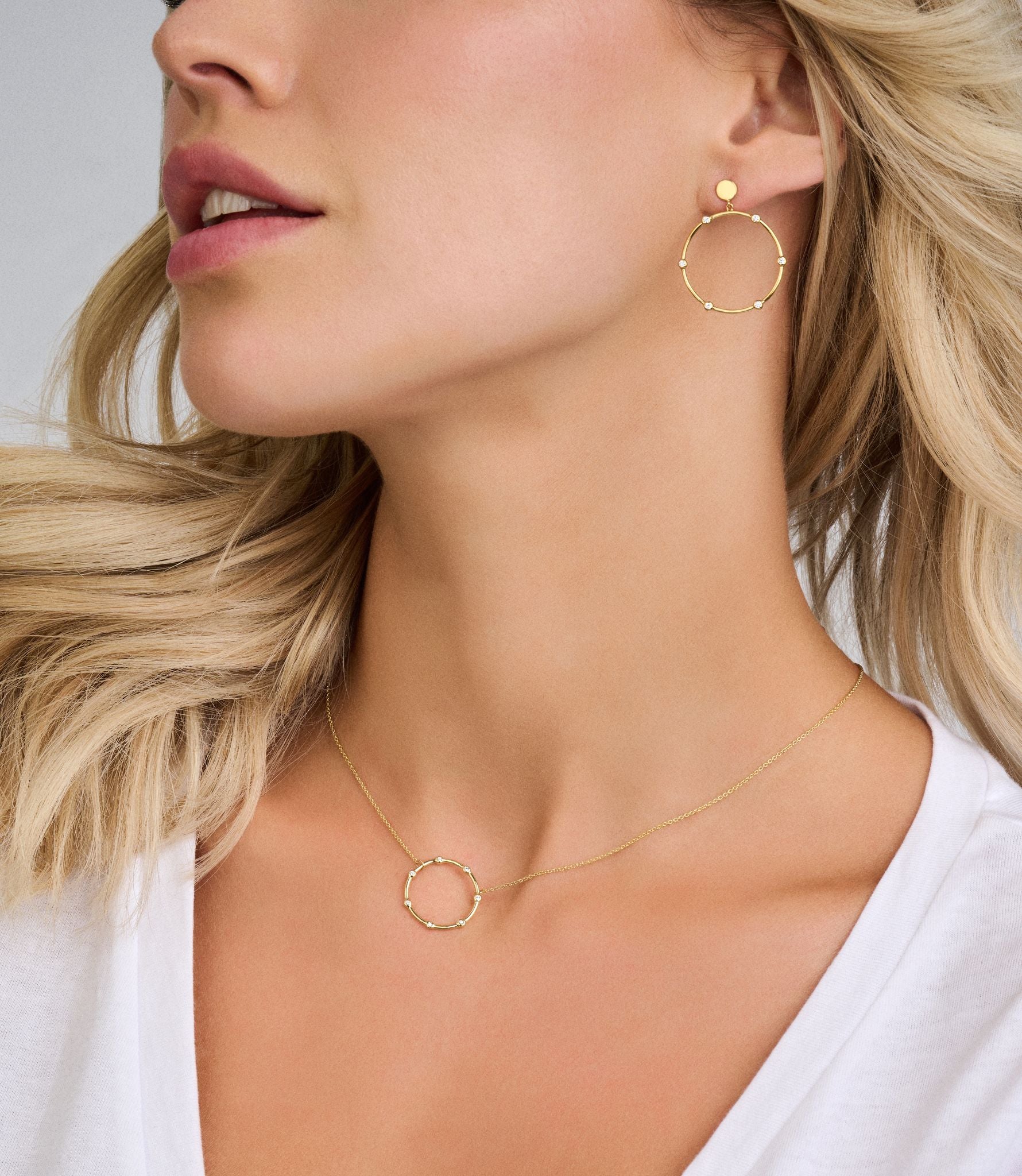 LIVING HANGER 0,24Ct Wvs 14K-1