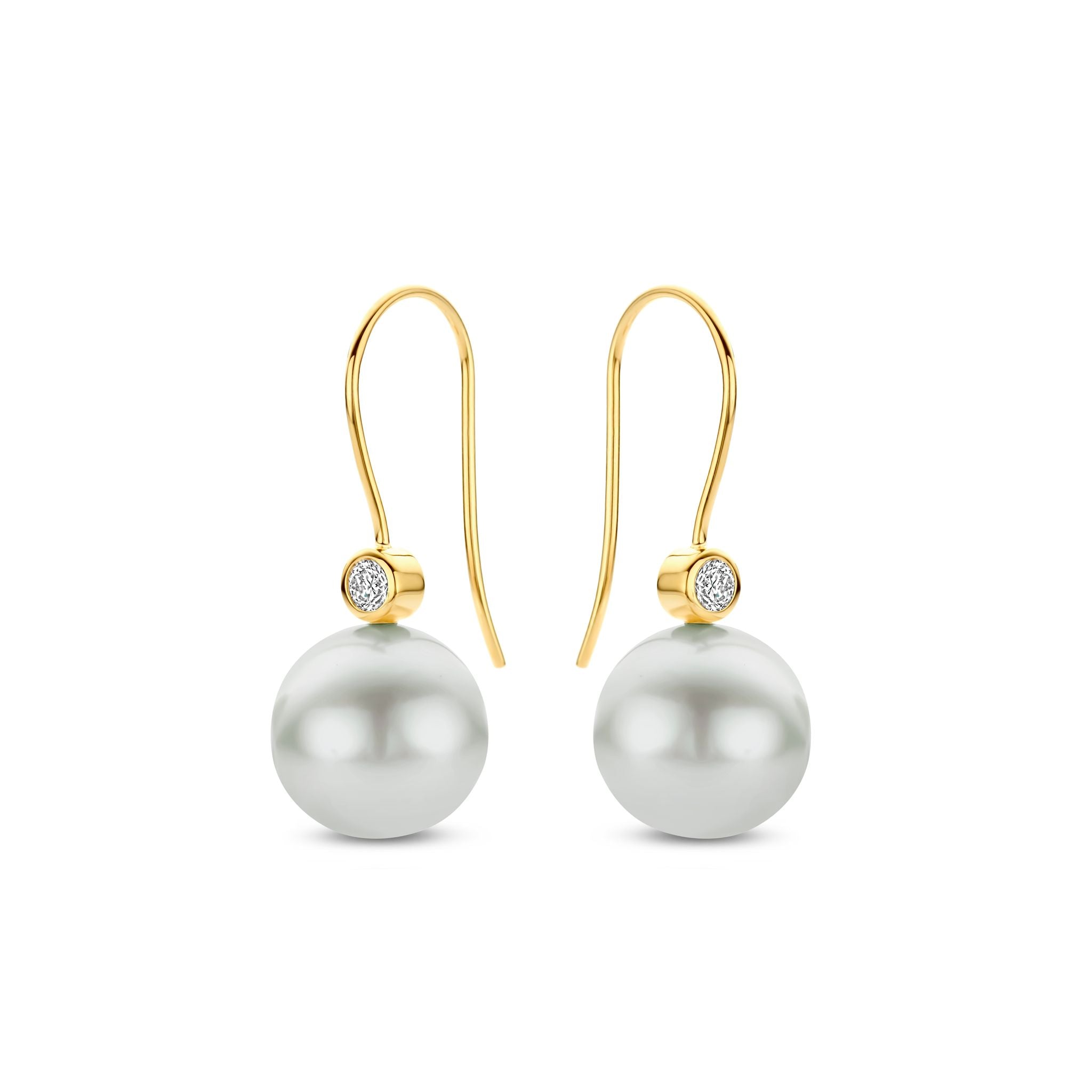ELINOR 0,20Ct Wvs PEARL12mm14K-1
