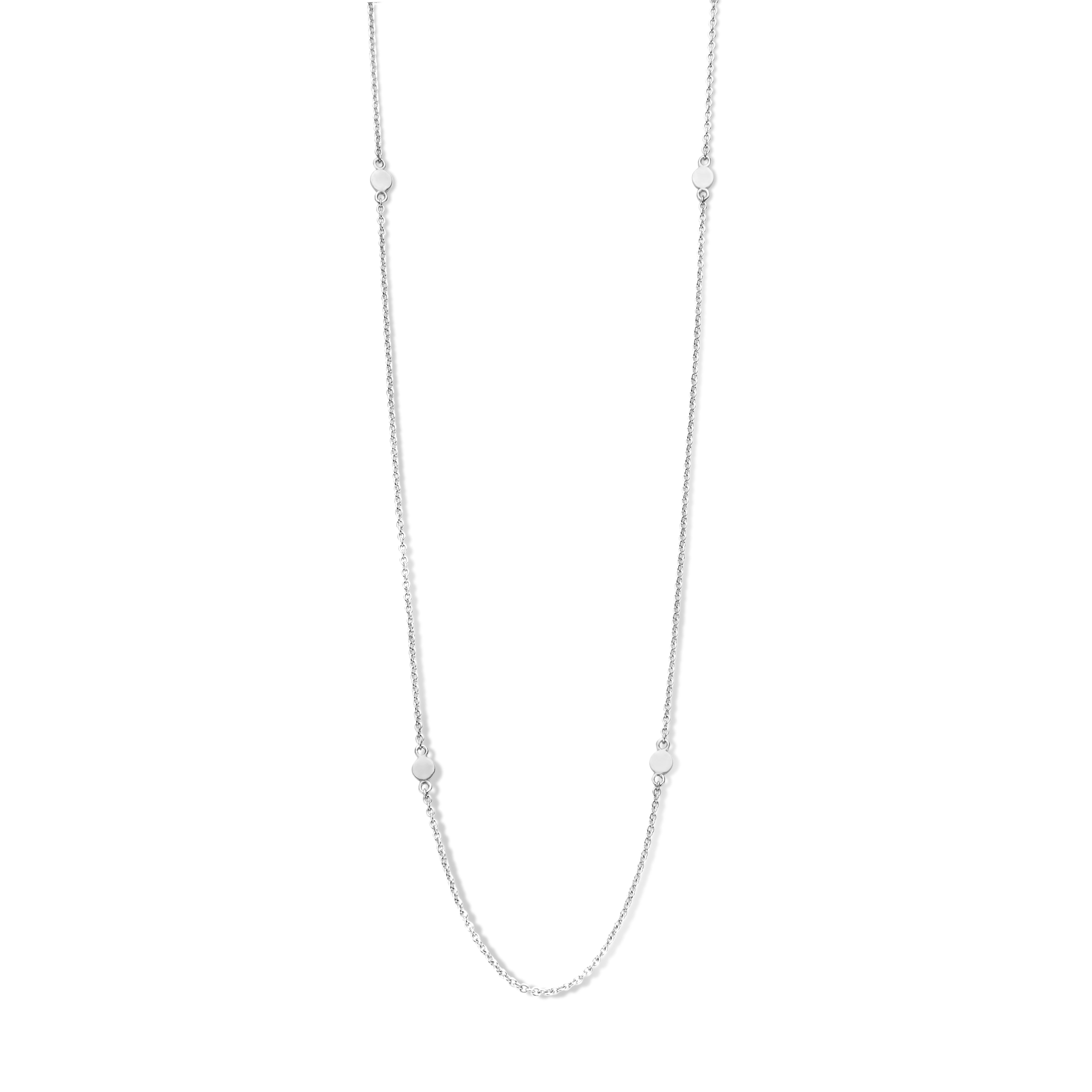 Obsession halskæde 60/70 cm - sølv-1