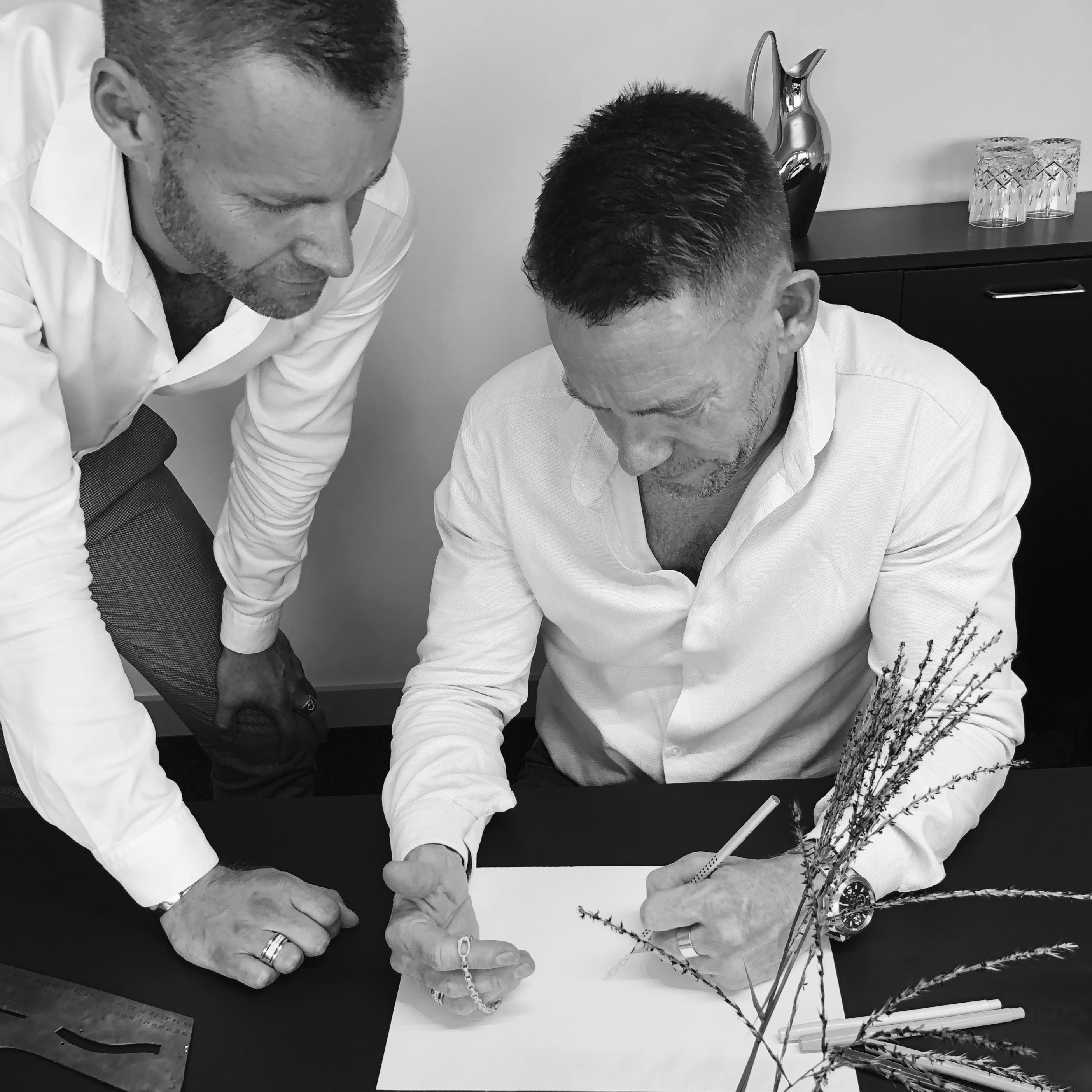 Tim og Daniel fortæller om hvad der er vigtigt i designprocessen💡✏️💫⁠