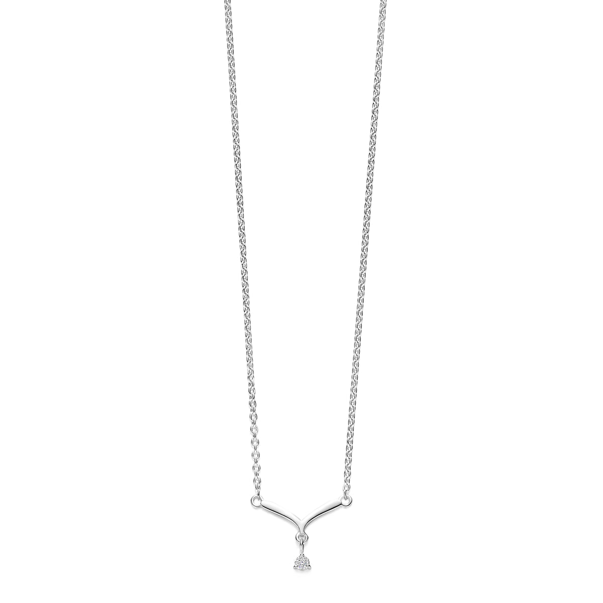 Paloma Halskæde - 0,03Ct Wvs 14K