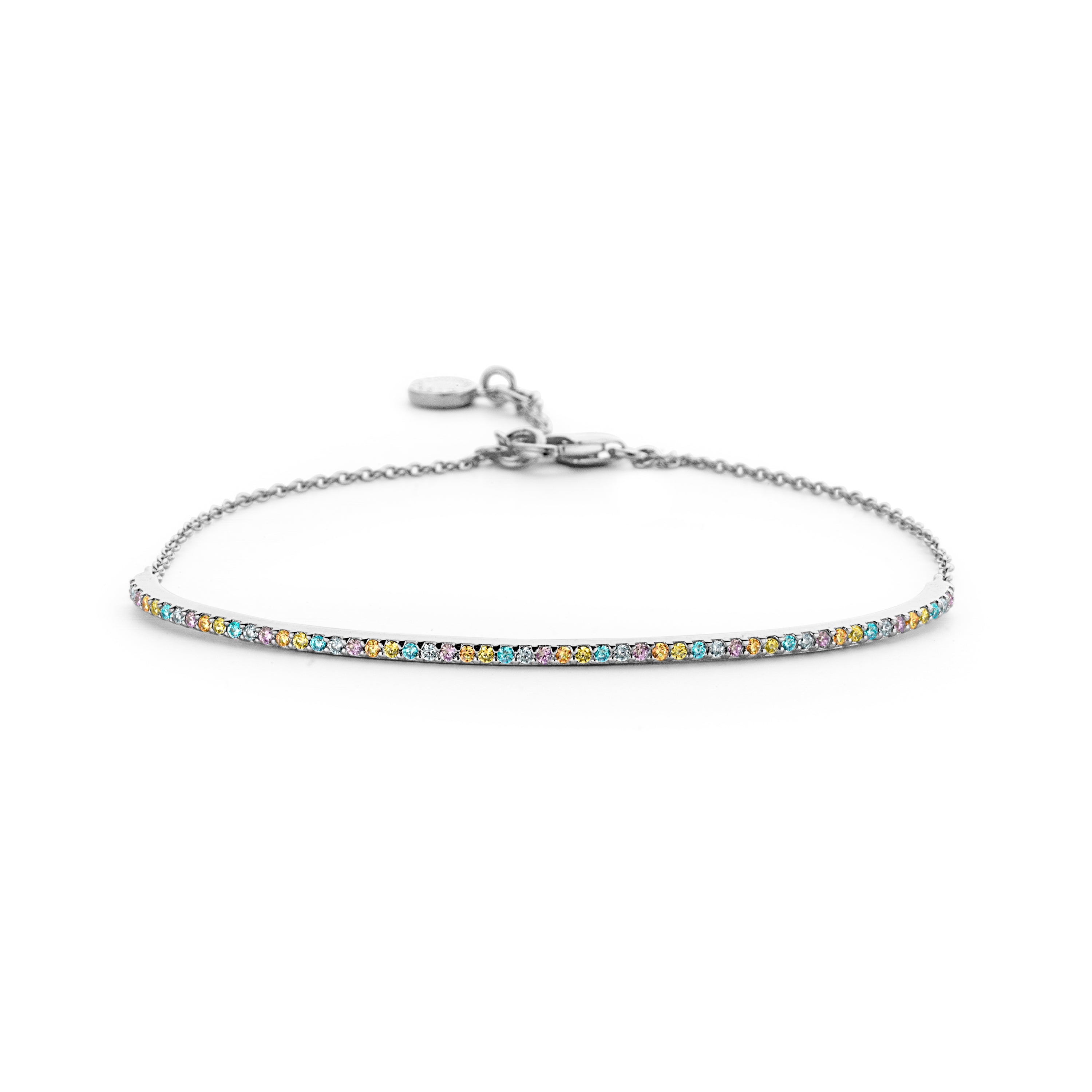 PURITY BRACELET SL COLOR CZ-1