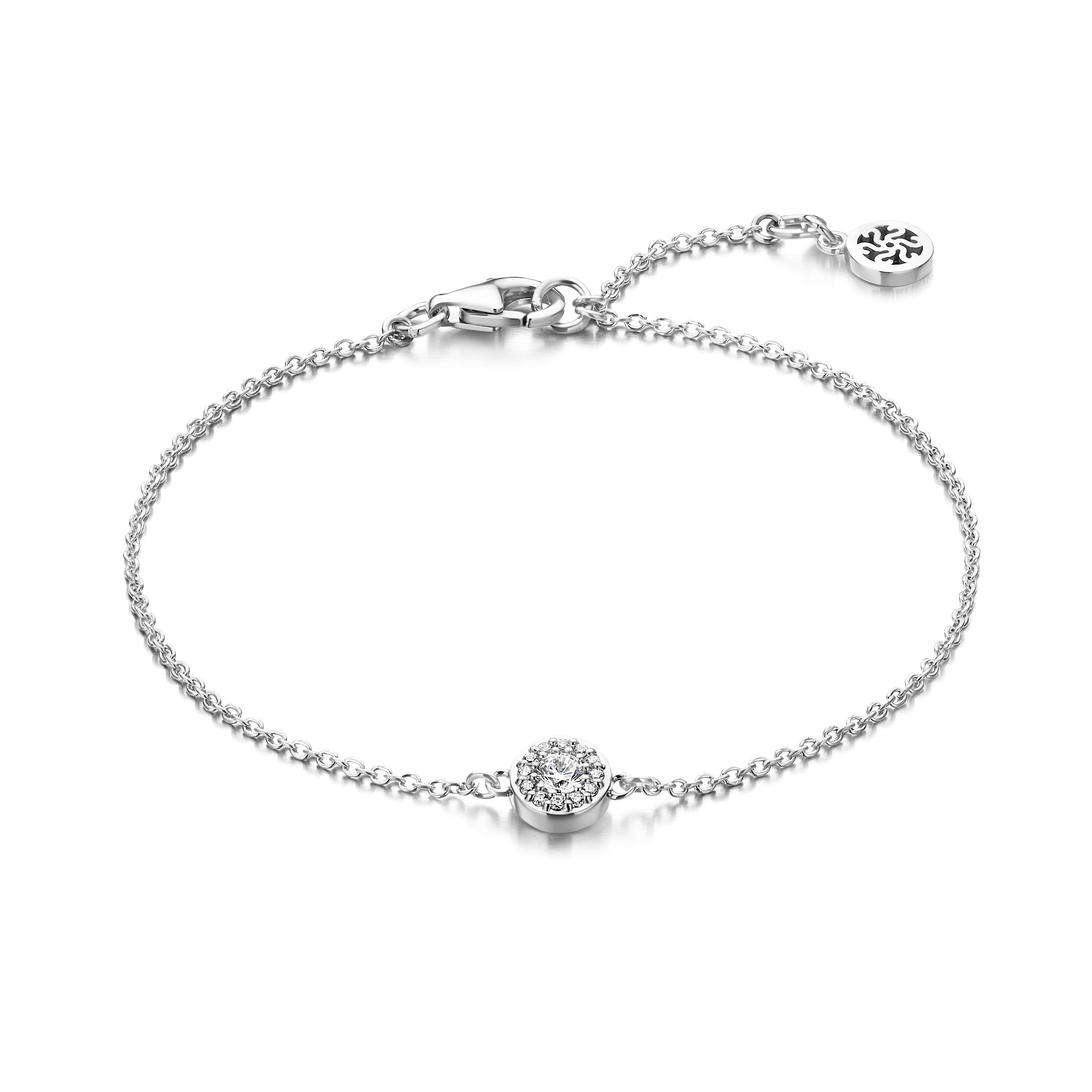 Luxury Armbånd m. Zirkonia sten