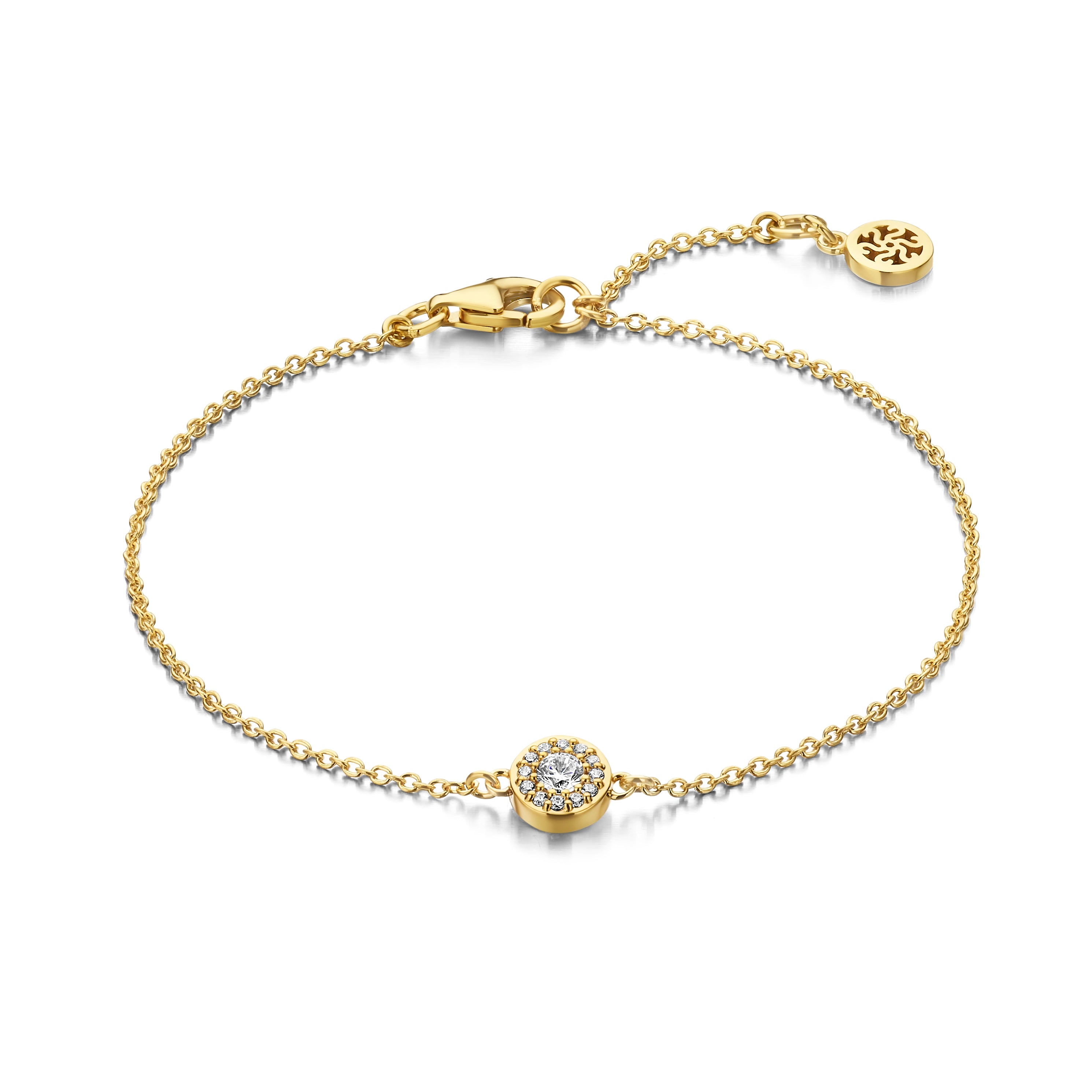 Luxury Armbånd m. Zirkonia sten