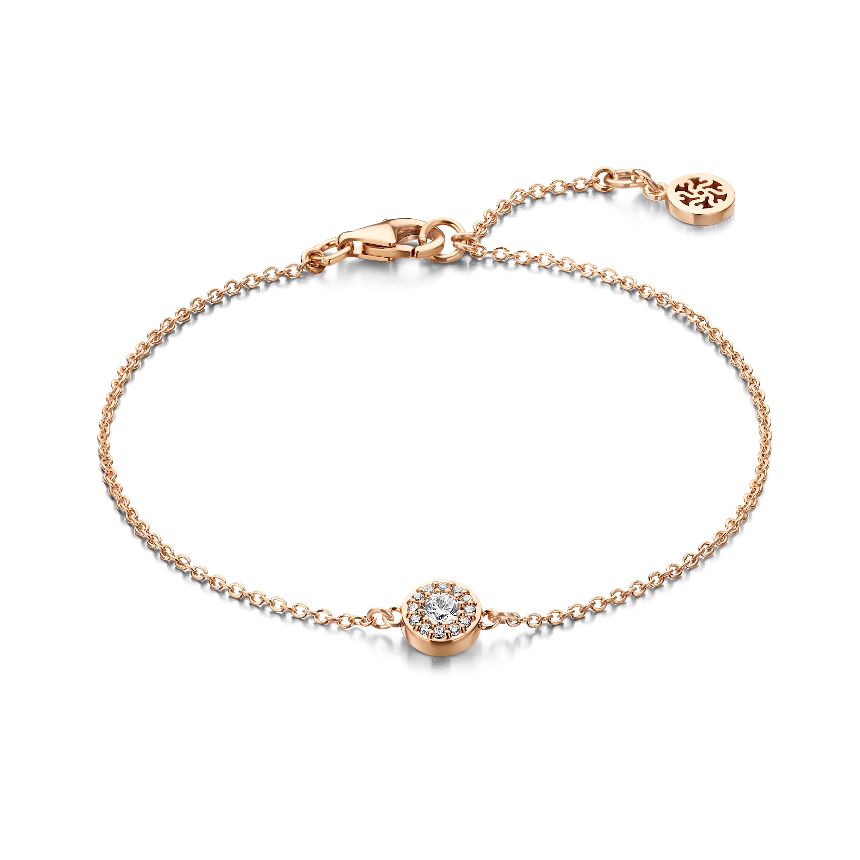 Luxury Armbånd m. Zirkonia sten