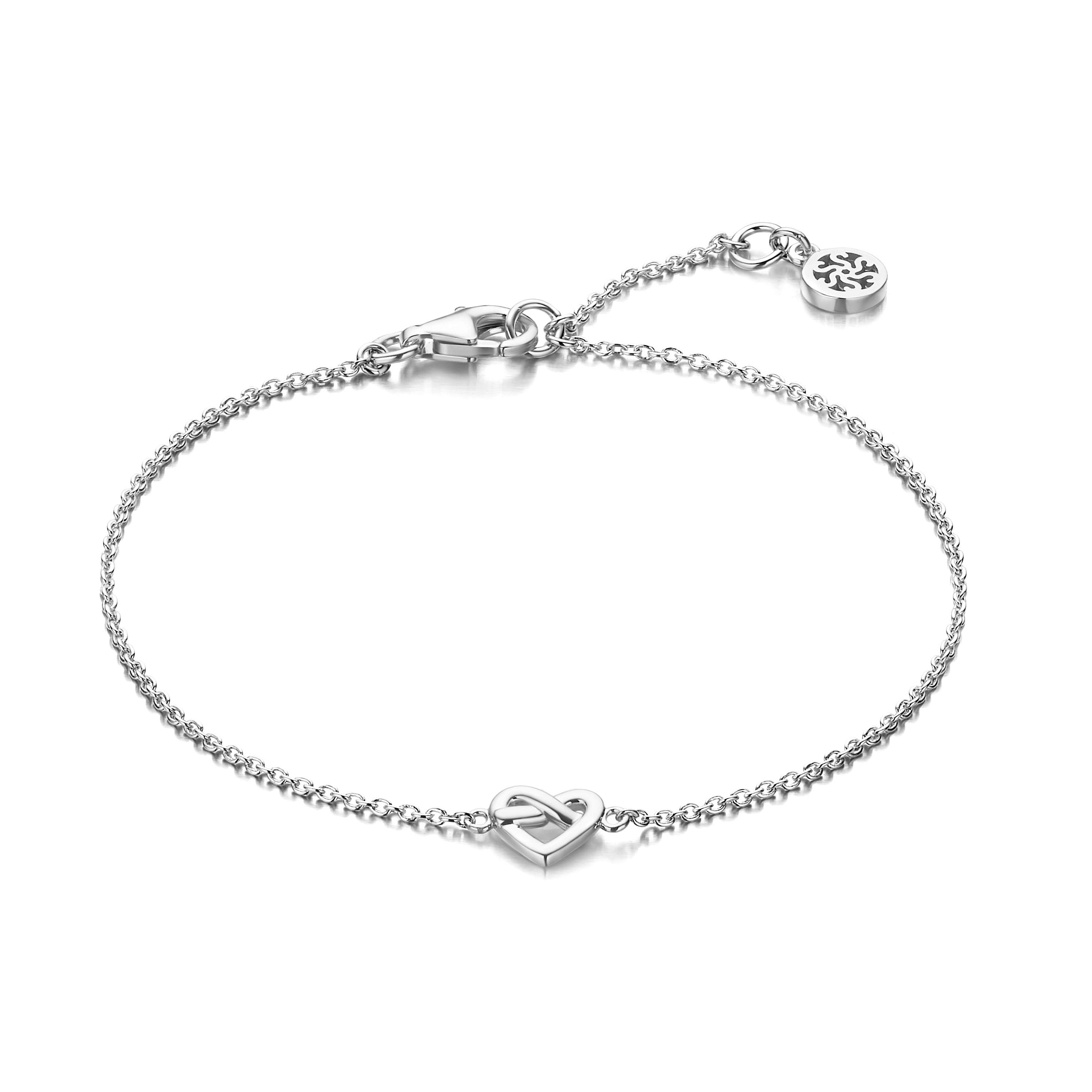 Infinity Heart Armbånd