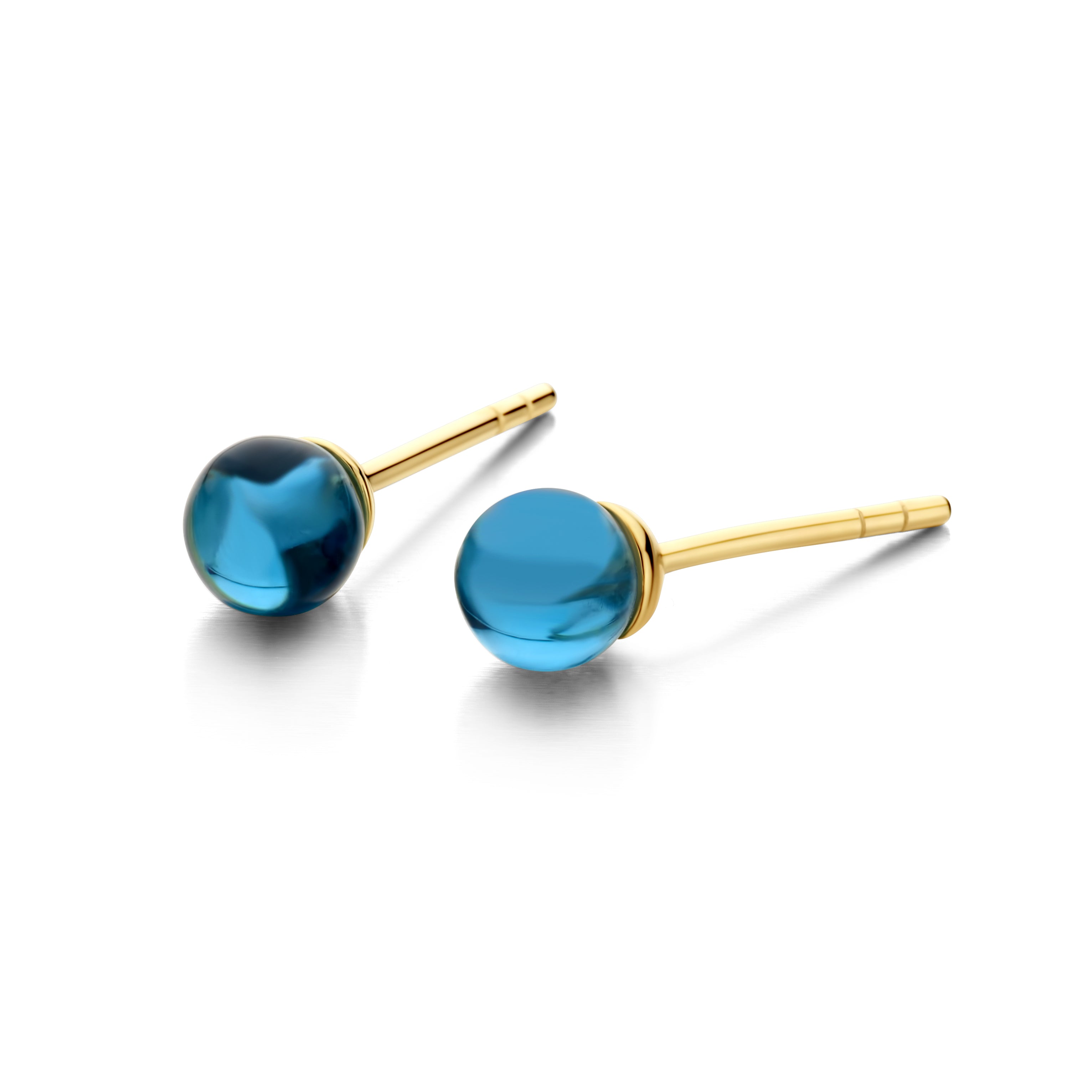FIGARO STUD BLUE 5MM-1