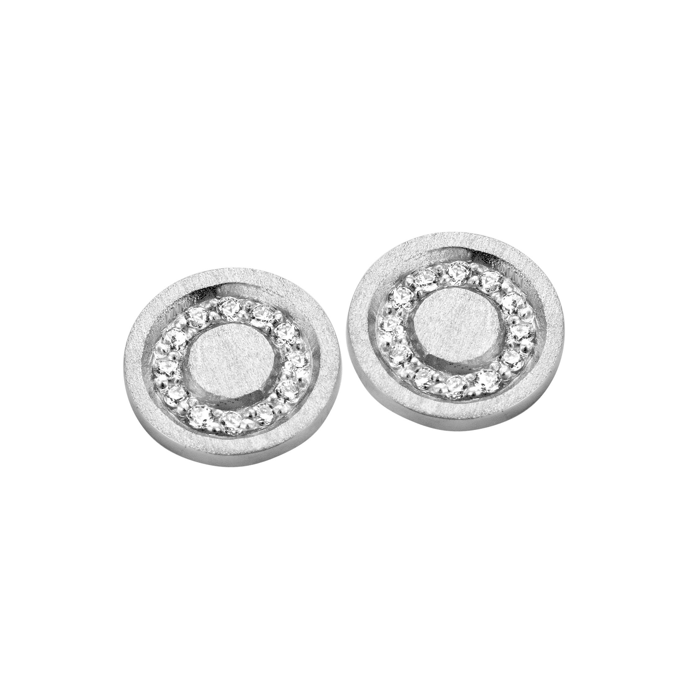 IRIS STUD 0,12Ct Wvs 14K-1