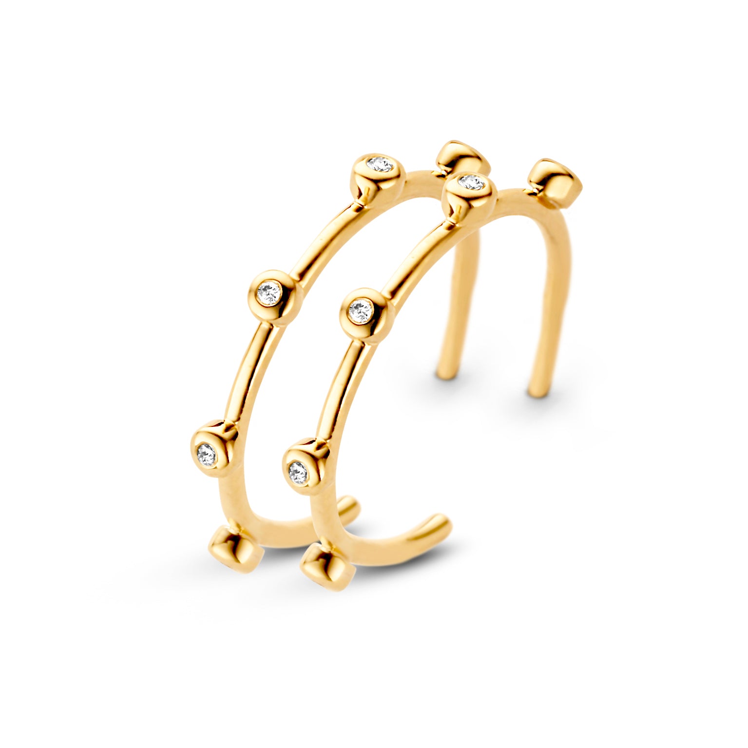 AMELIA HANGER RHODOCHROSITE 14K-1