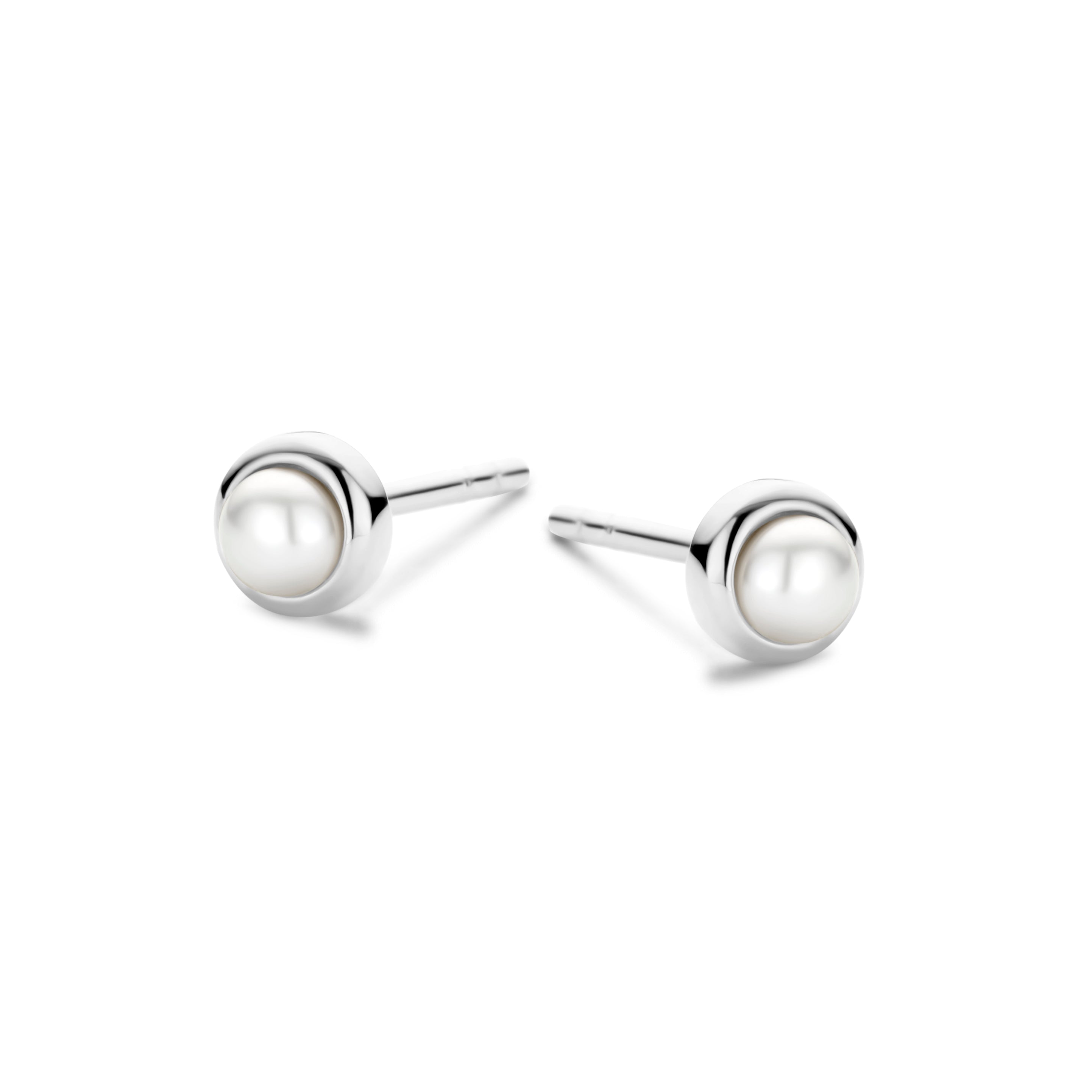 PERLA STUD PEARL 14K-1