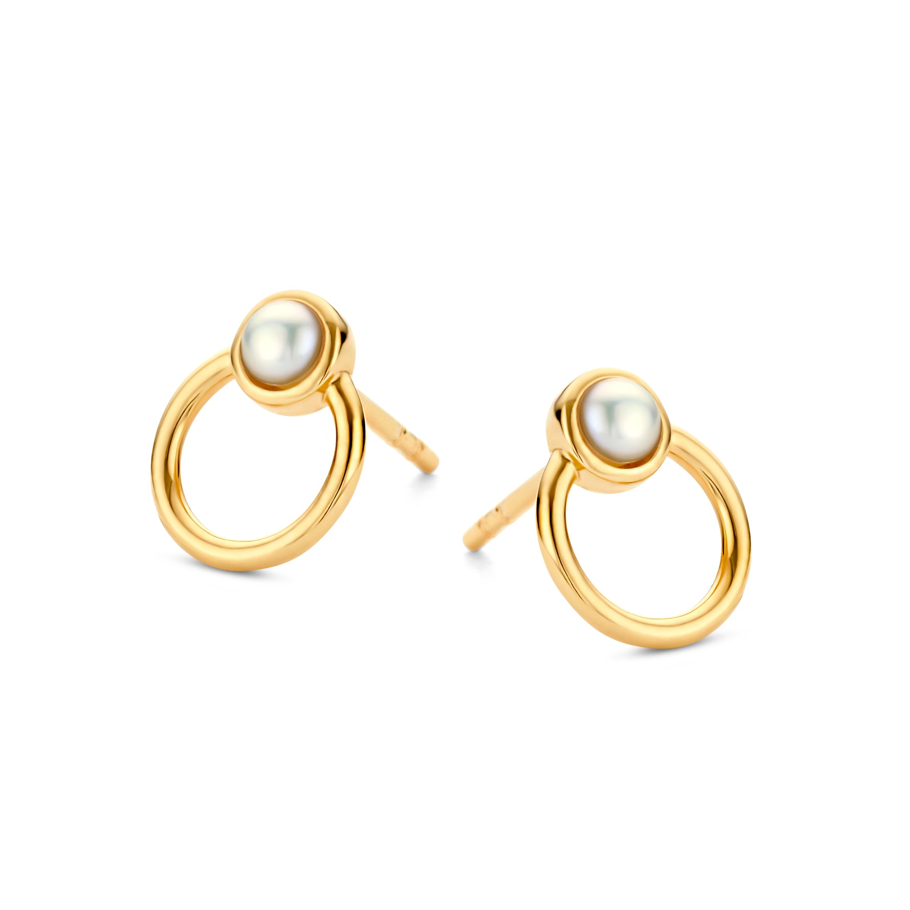 PERLA EARRING PEARL 14K-1