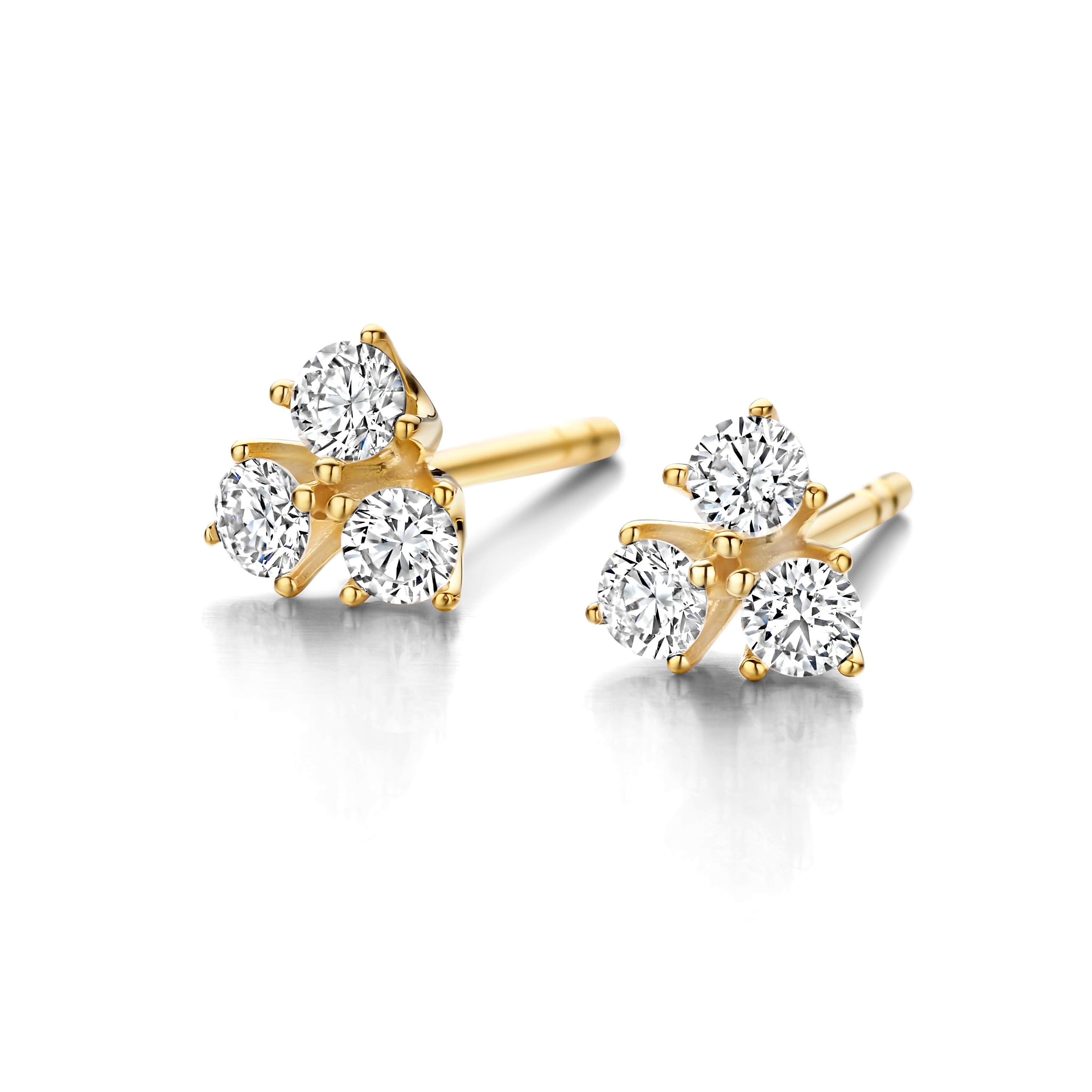Juliet ørestik - 0,36Ct Wvs 14K
