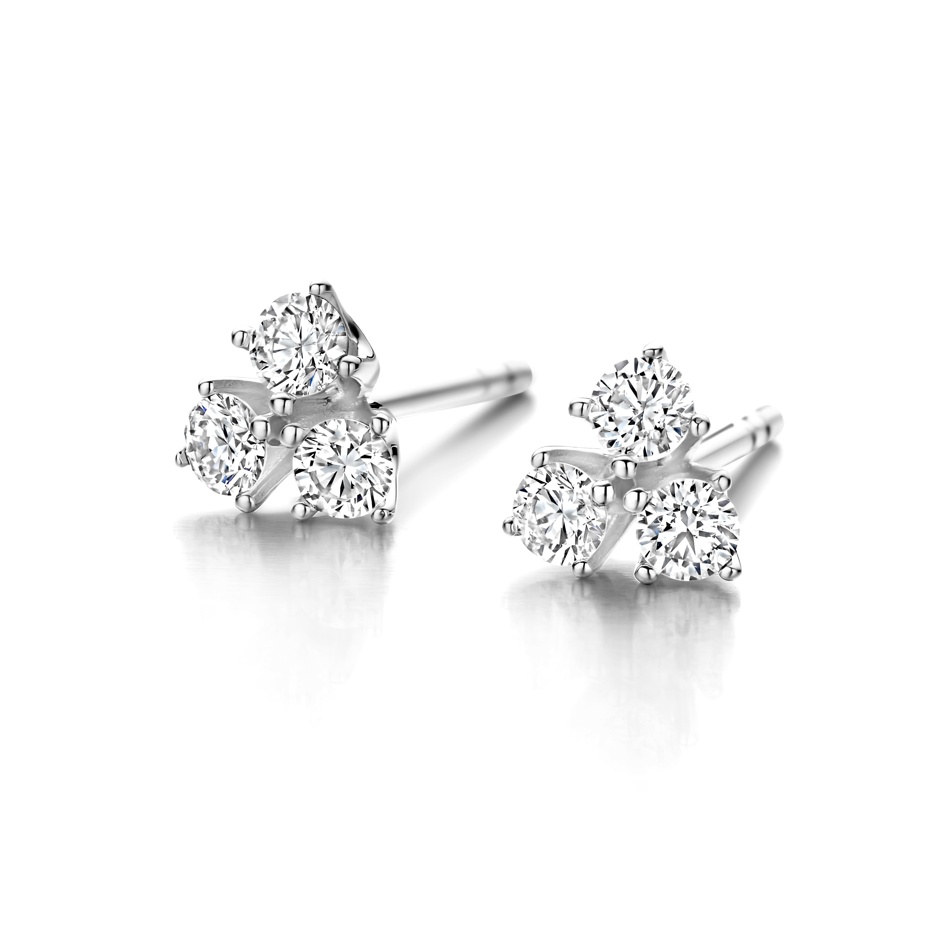 Juliet ørestik 0,36Ct Wvs 14K