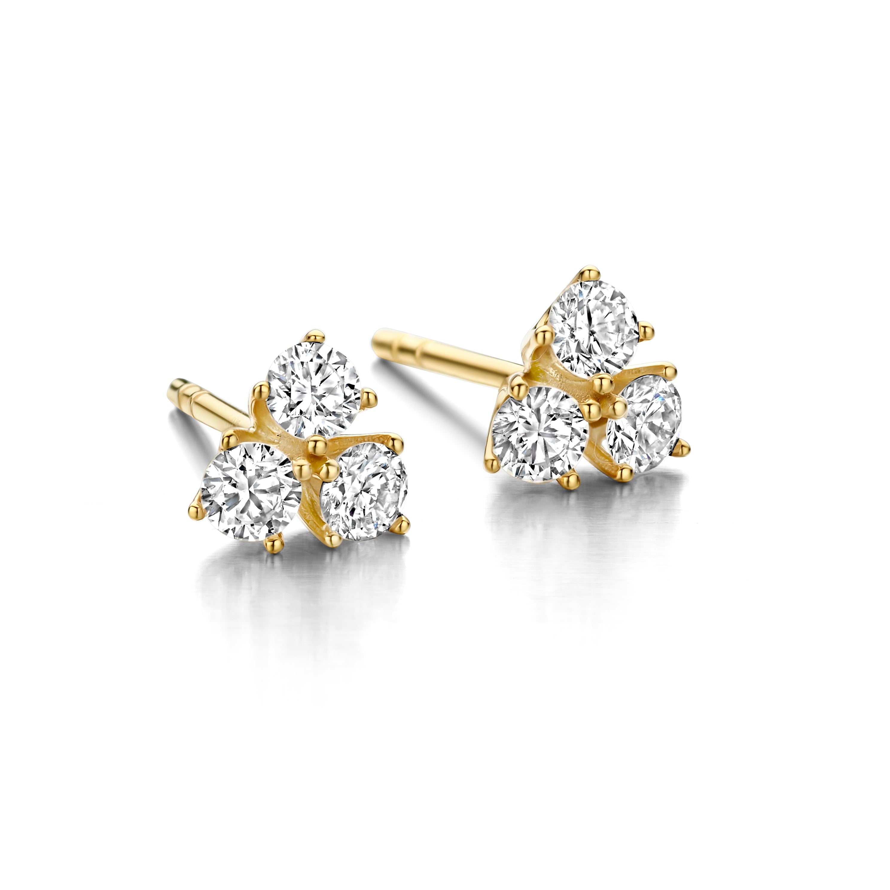 Juliet Ørestikker 0,54Ct Wvs 14K