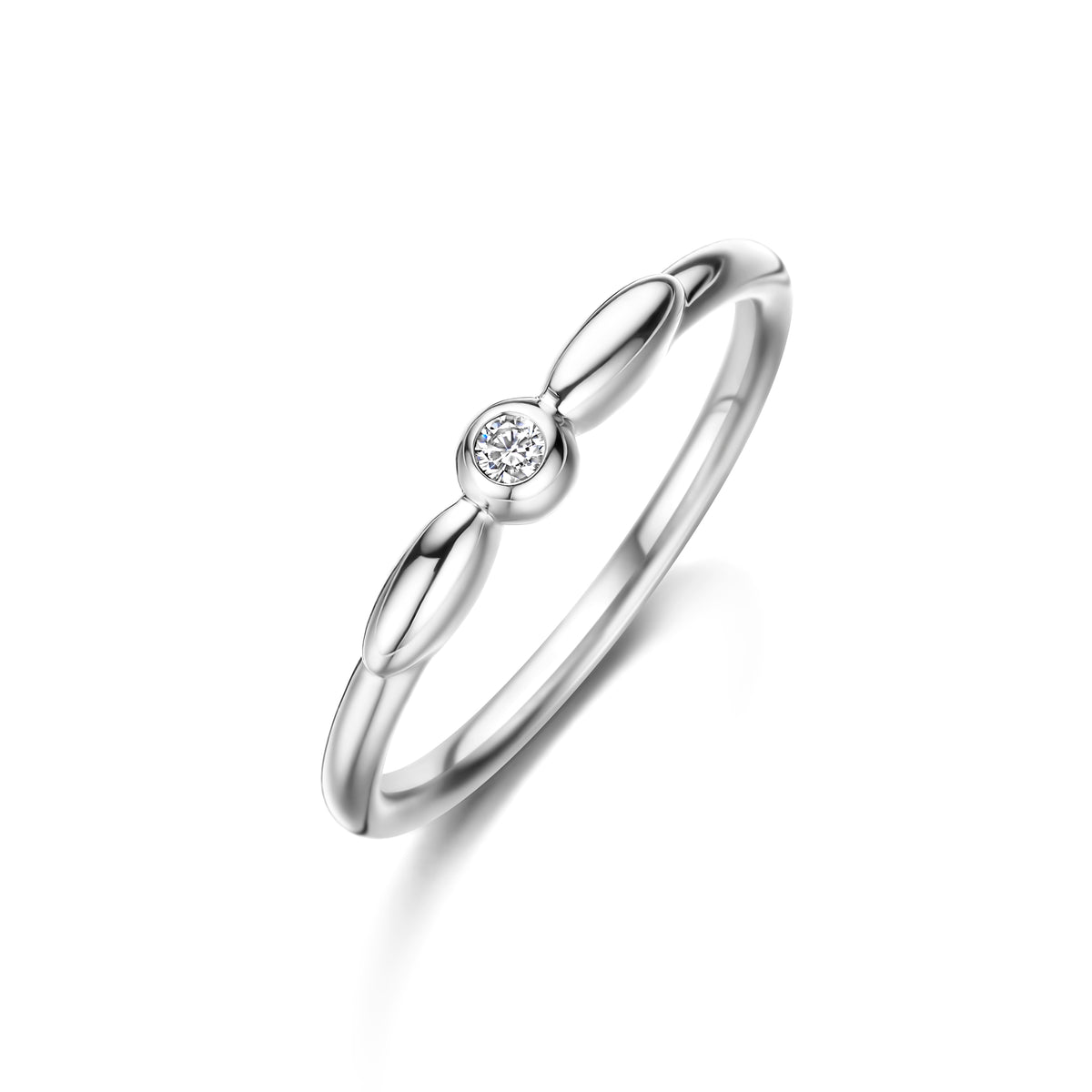 Cornelia Ring m. 1 Zirkonia sten