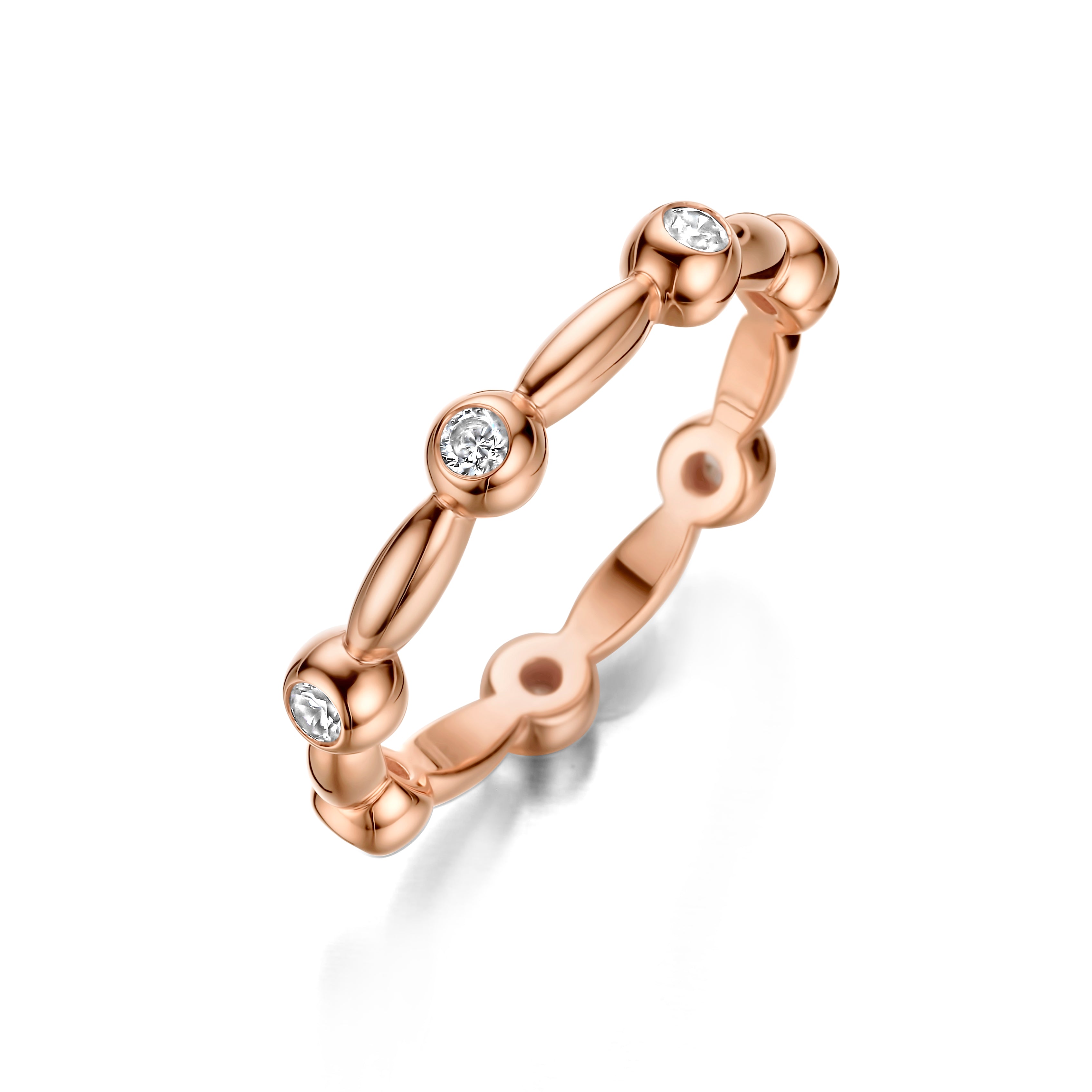 Cornelia Ring m. 7 Zirkonia sten