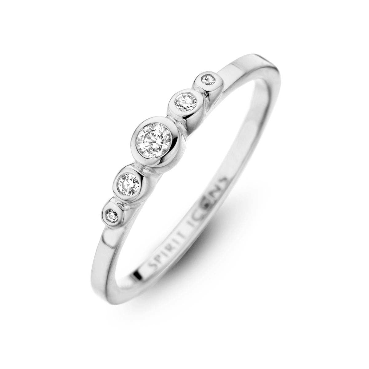 Temptation ring - sterlingsølv - zirkonia-1