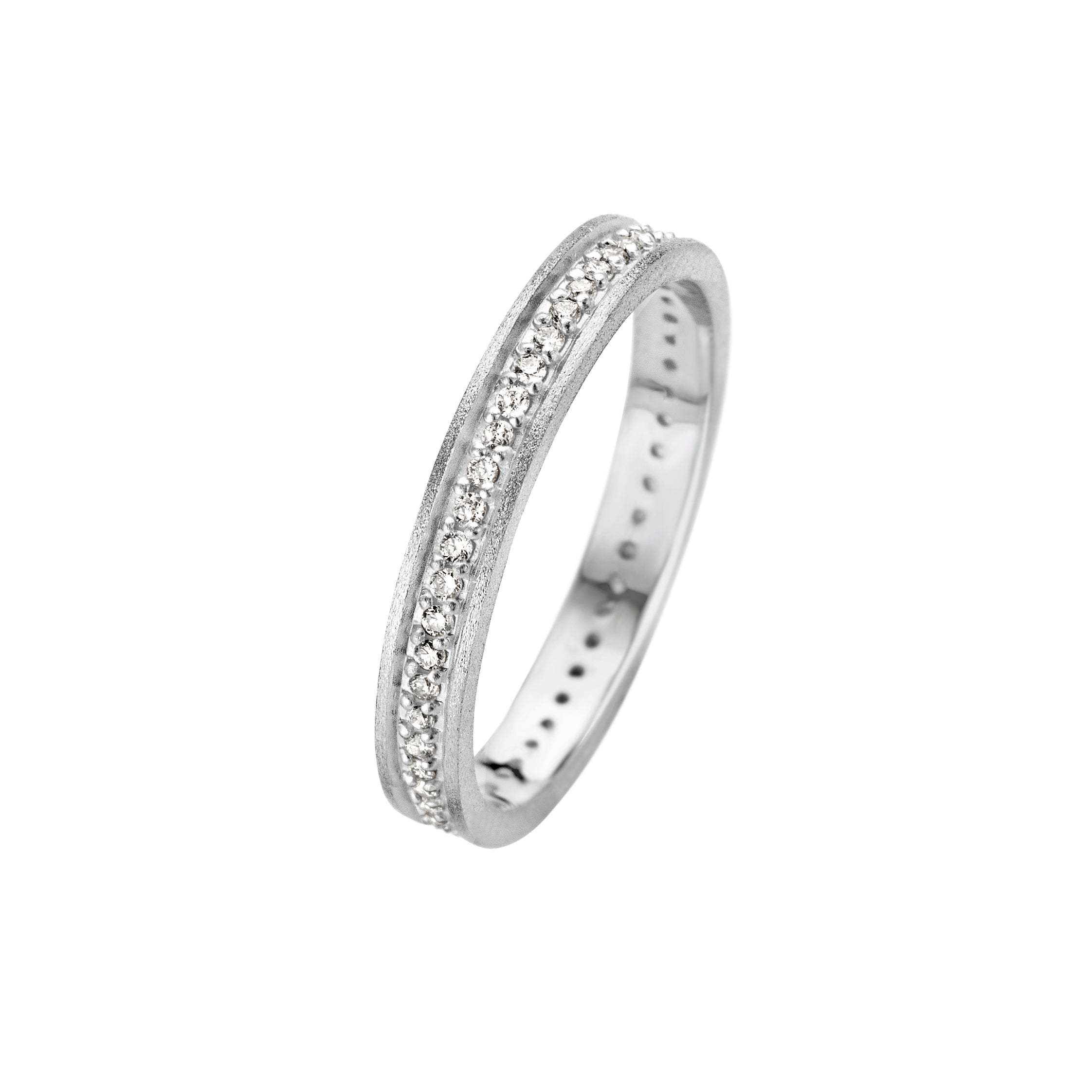 CHIC RING 3mm 0,26Ct Wvs 14K-1
