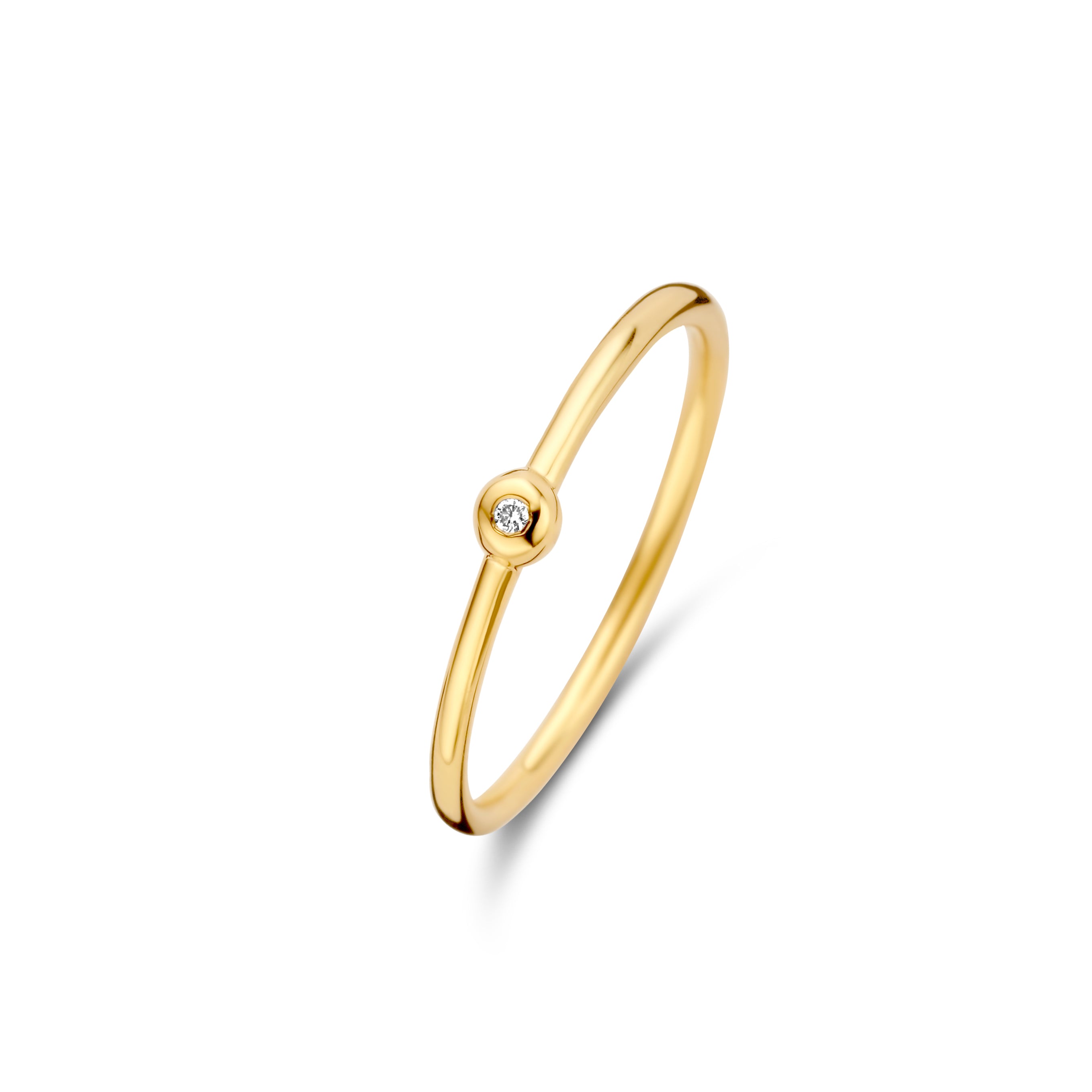 BELLE RING 0,010CT WVS 14K-1