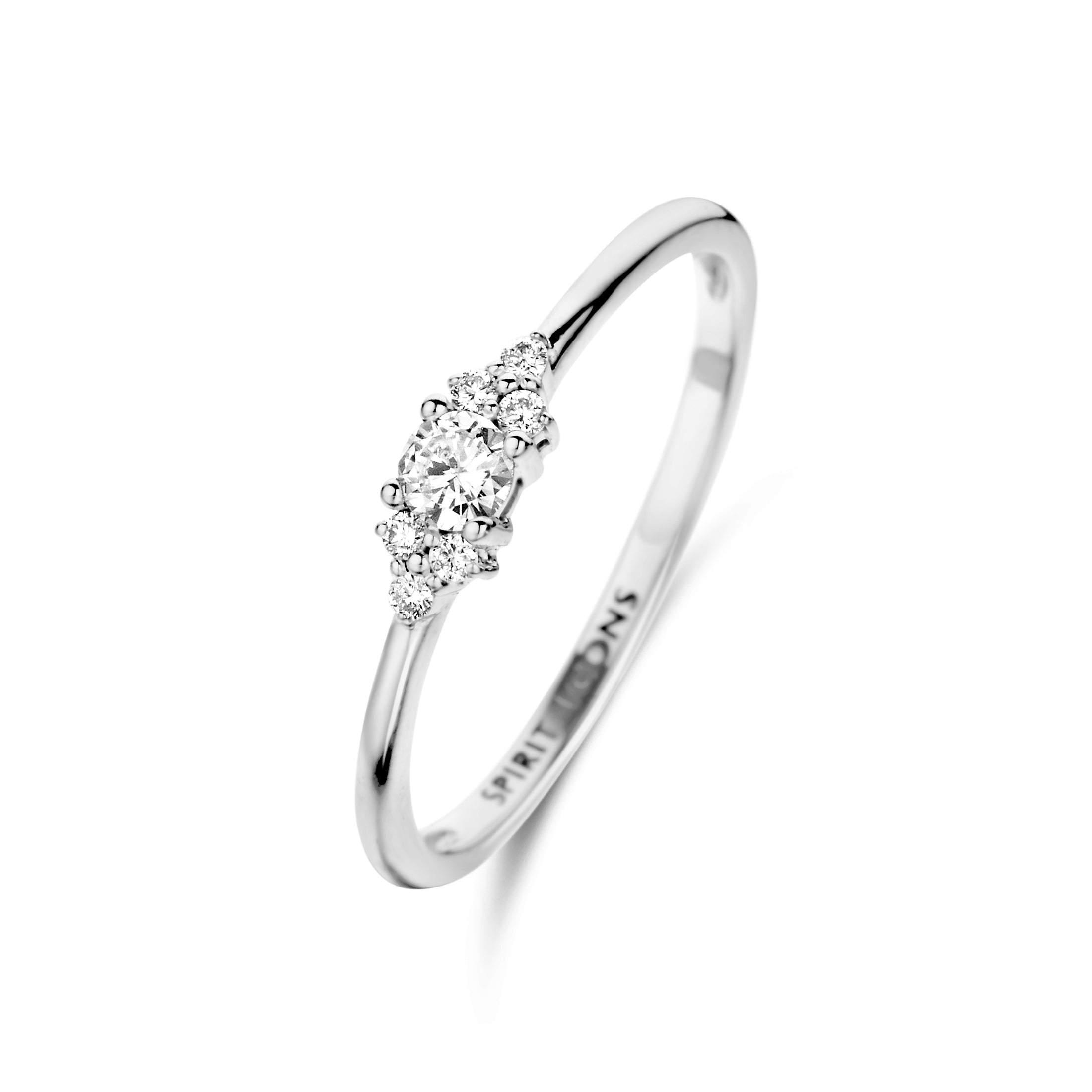 VIDA RING 0,22Ct Wvs 14K