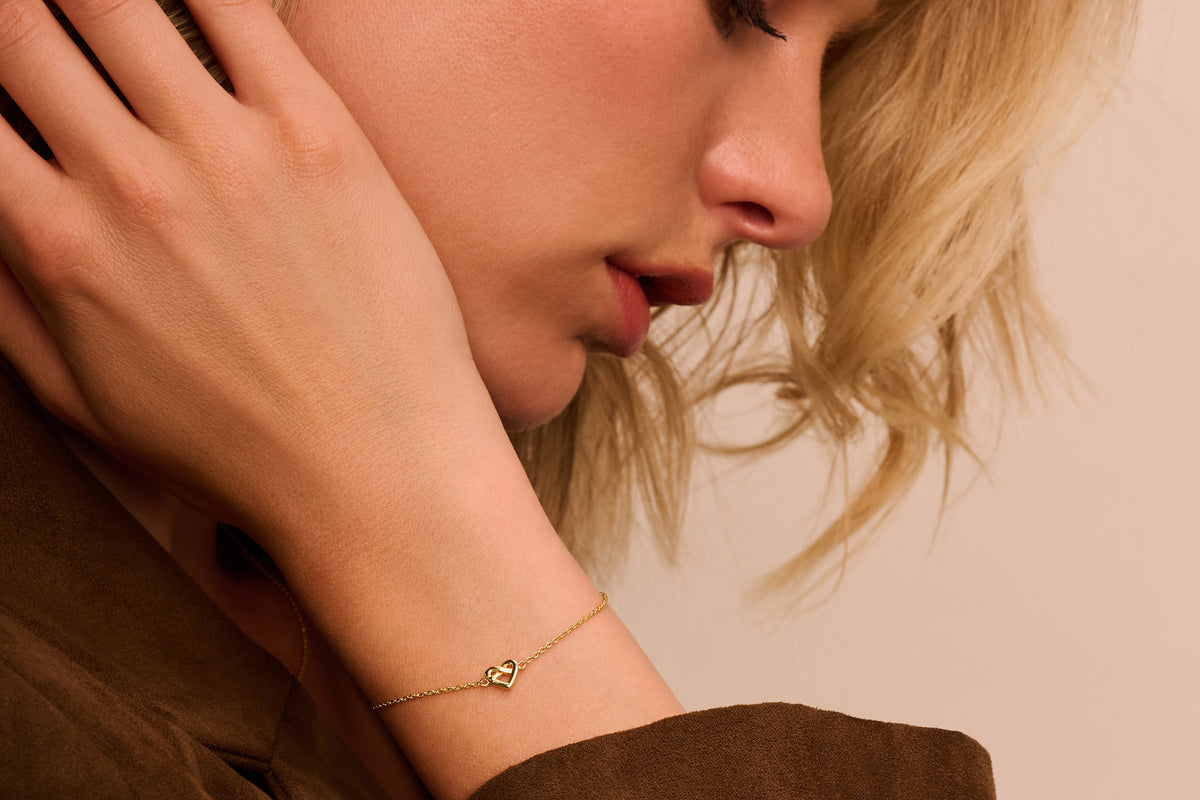 Infinity Heart Armbånd