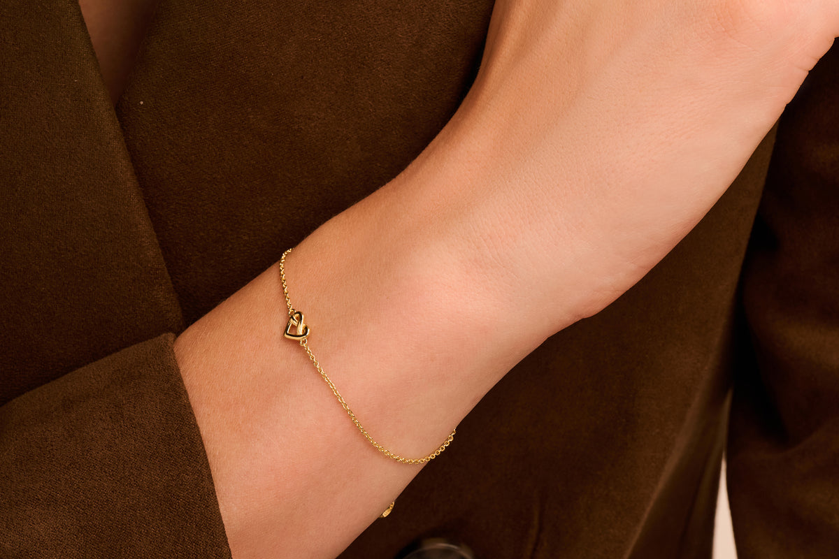 Infinity Heart Armbånd