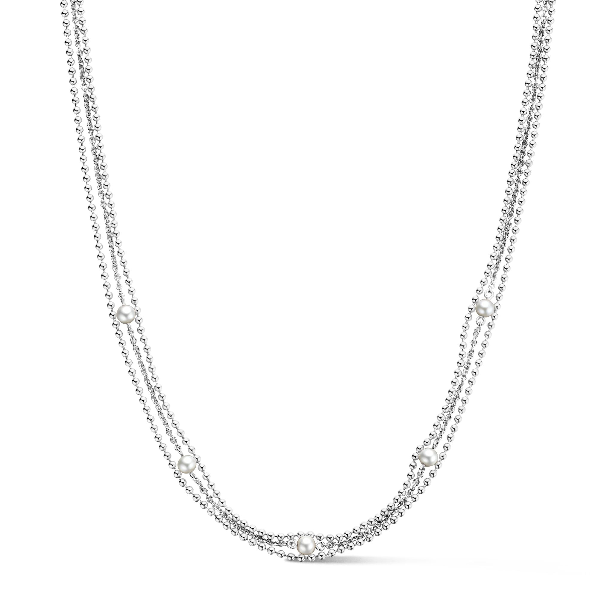 VENUS NECKLACE SL/PEARL-1