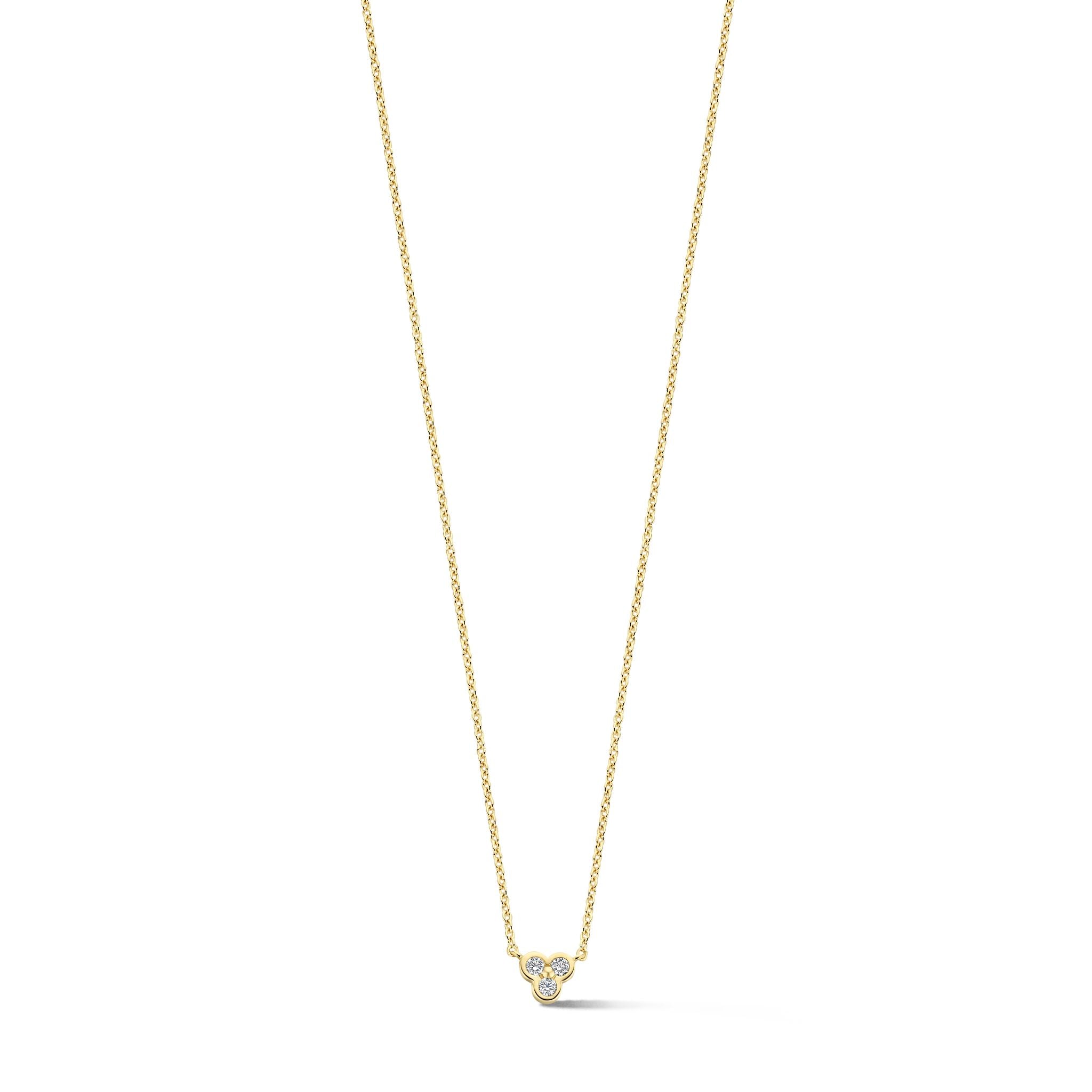 ALMA NECKLACE GP/CZ-1