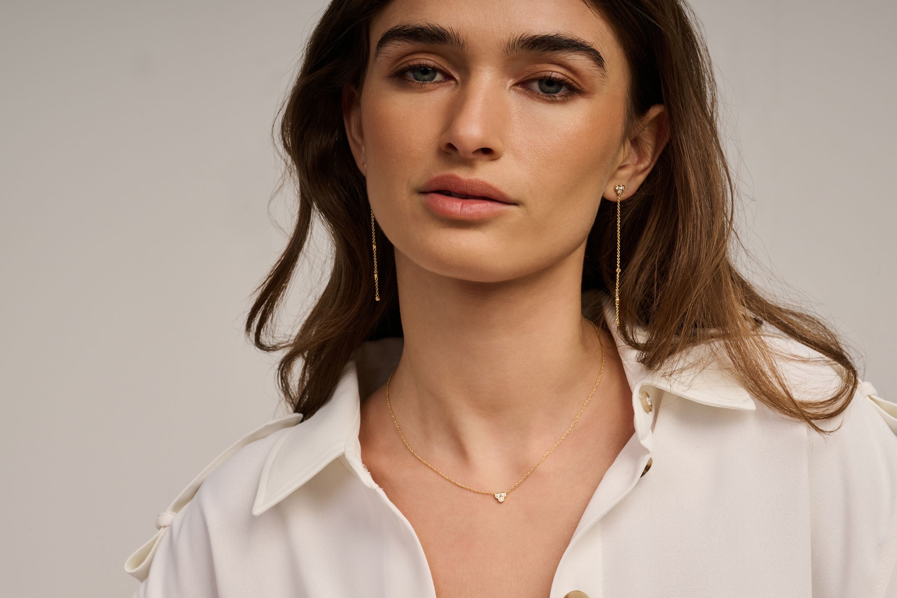 ALMA NECKLACE RG/CZ-1