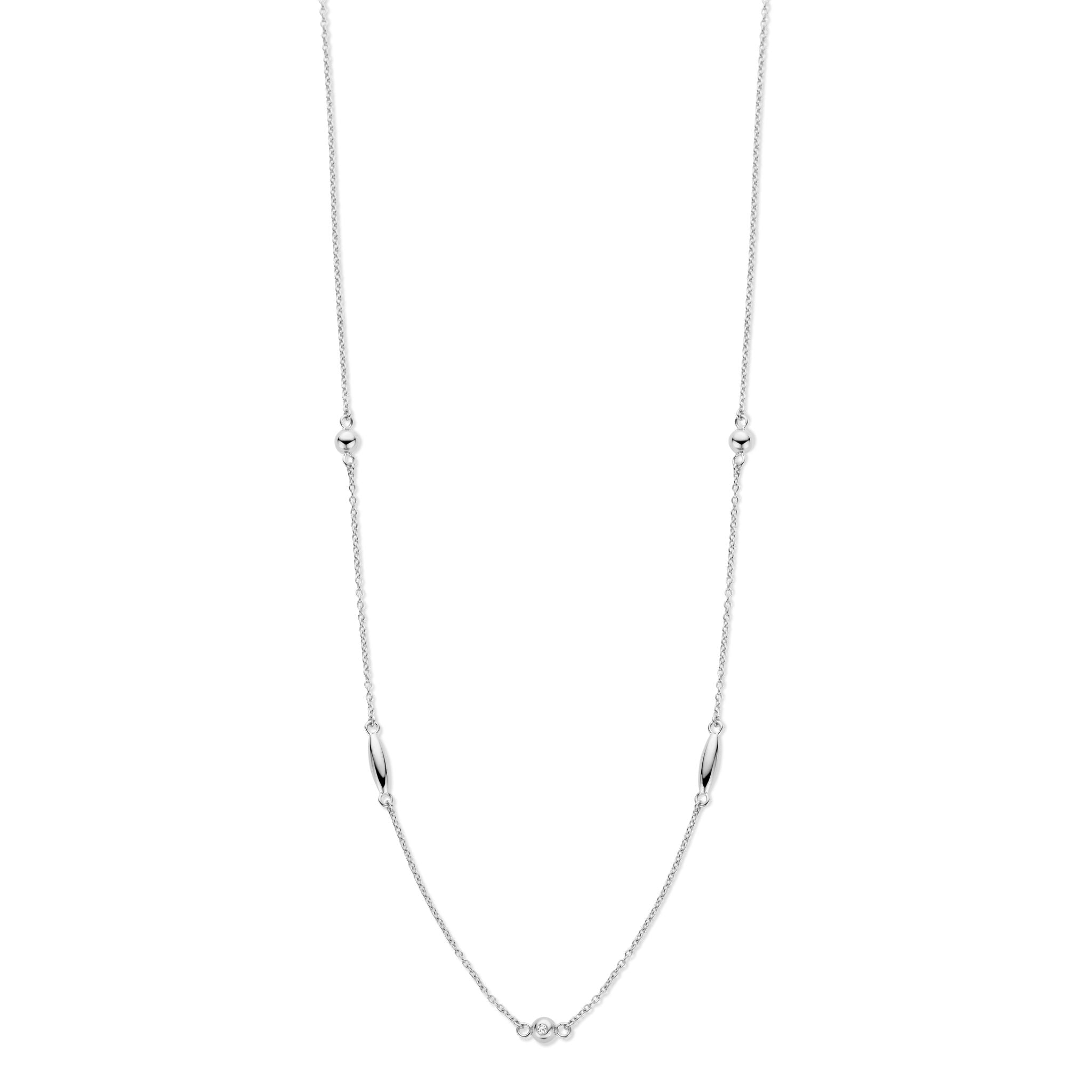 ELLIS NECKLACE 0,02Ct Wvs 14K-1