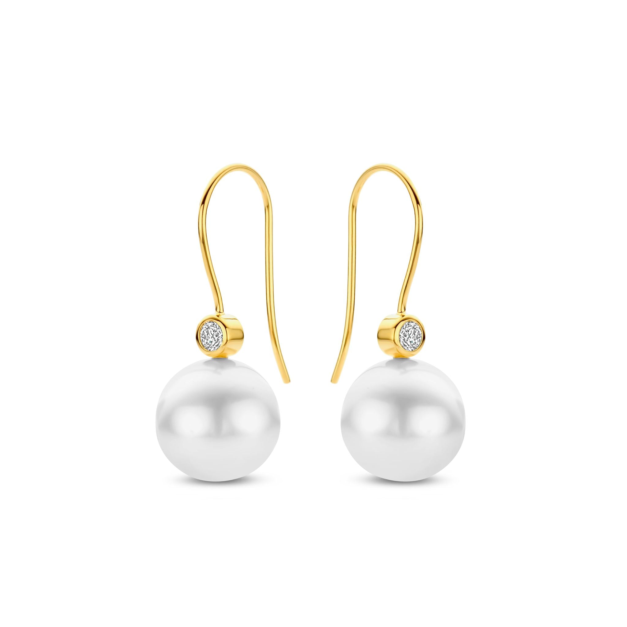 ELINOR 0,20Ct Wvs PEARL12mm14K-1